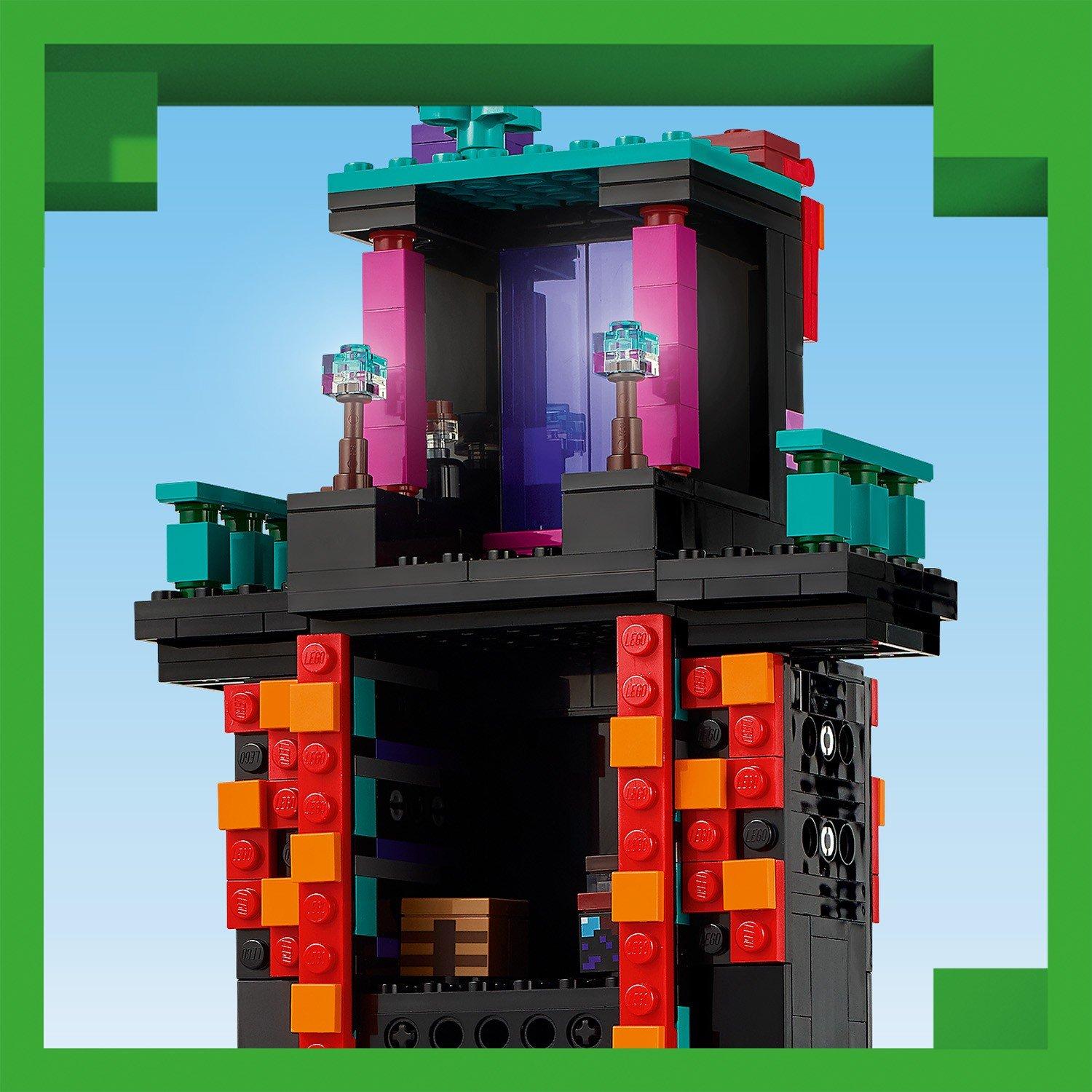 Enderman Tower - LEGO - LEGO® Minecraft® The Enderman Tower Toy for Kids Gamer Gift 21279 - 10