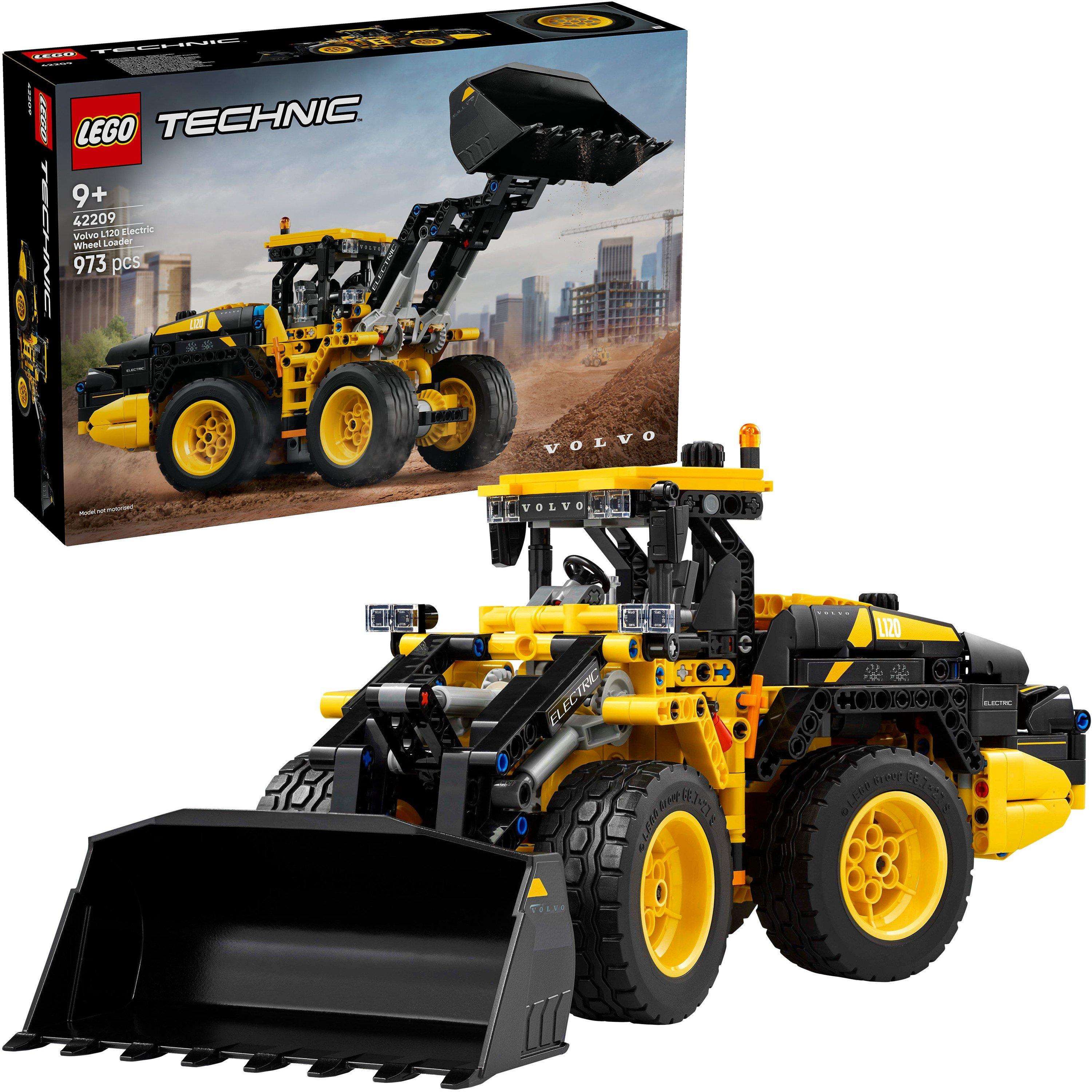 Lego Boys Lego® Technic Volvo L120 Electric Wheel Loader Construction Toy 42209 - Volvo Digger