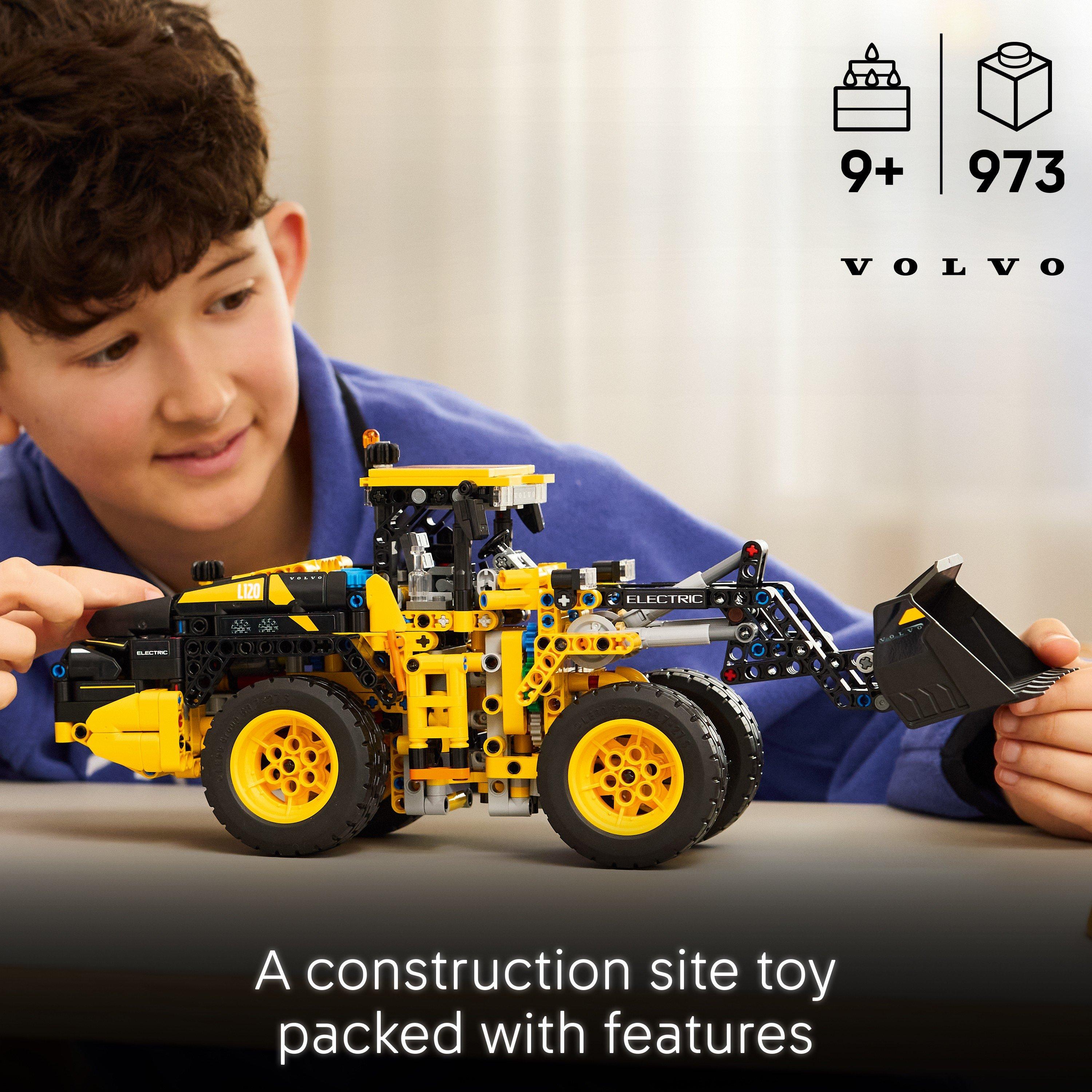 Volvo Digger - LEGO - LEGO® Technic Volvo L120 Electric Wheel Loader Construction Toy 42209 - 3
