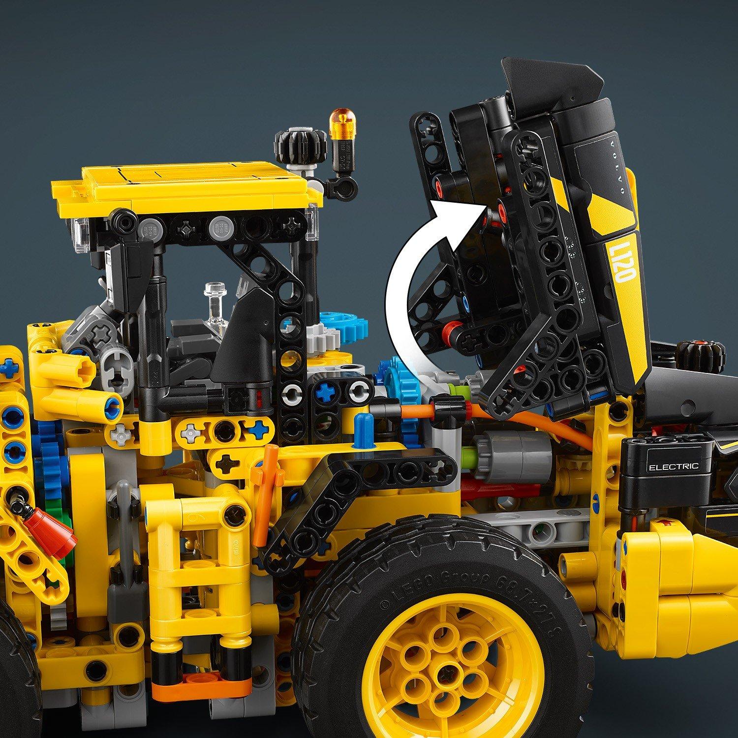 Volvo Digger - LEGO - LEGO® Technic Volvo L120 Electric Wheel Loader Construction Toy 42209 - 10