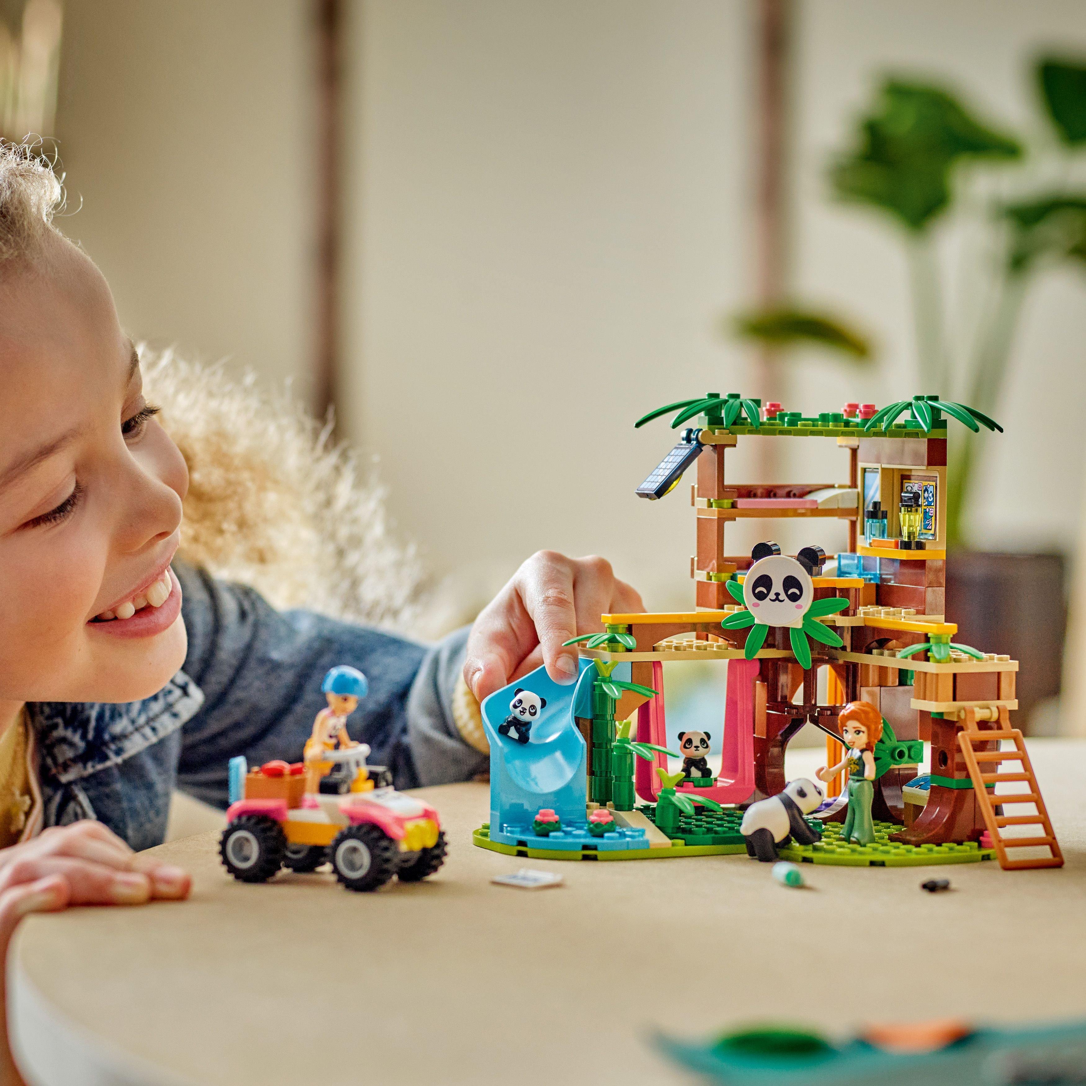Sanctuaire des pandas - LEGO - LEGO® Friends Panda Sanctuary Animal Care Building Set Toy 42648 - 3