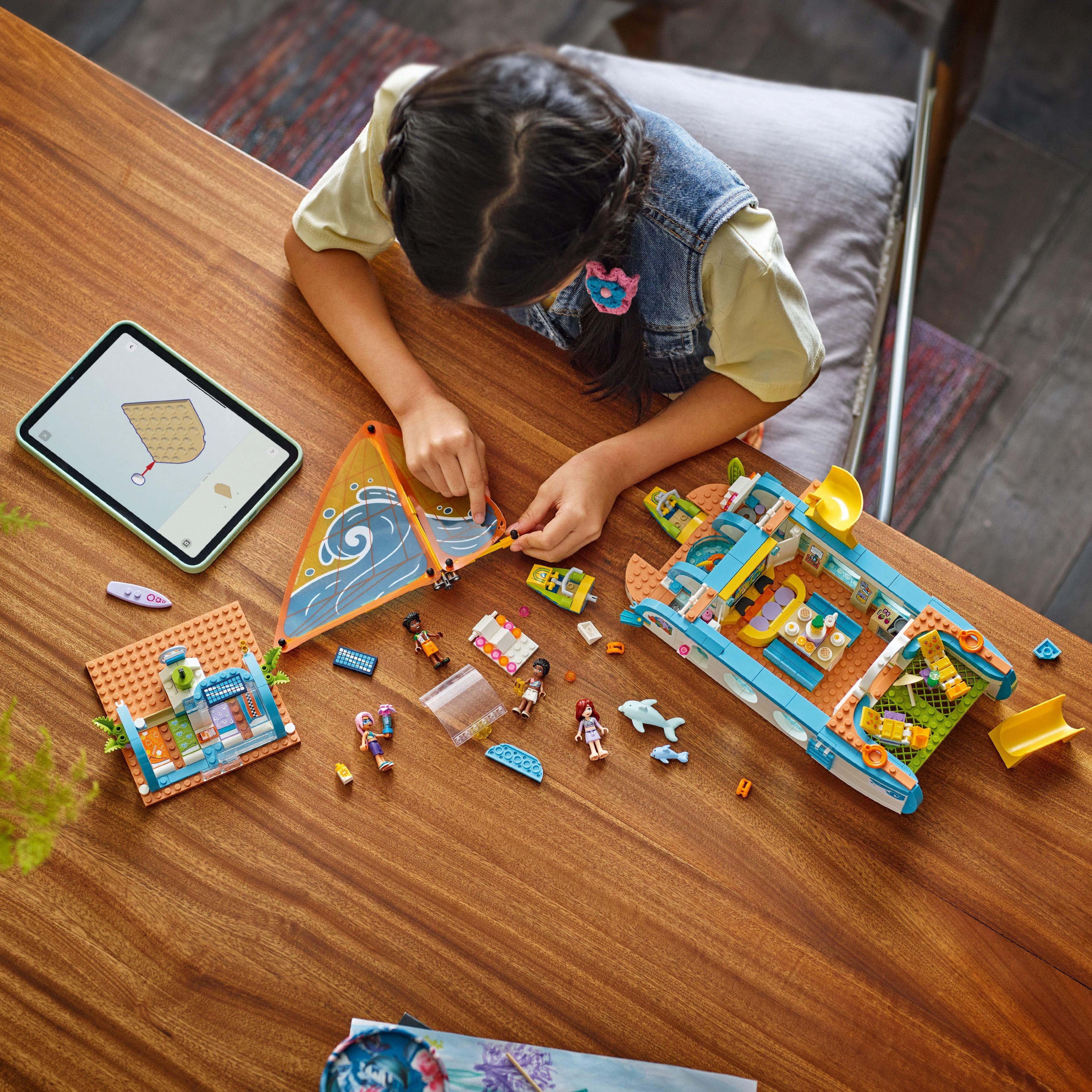 Travel Boat - LEGO - LEGO® Friends Travel Boat Adventure Building Kit Role-Play Toy 42664 - 2