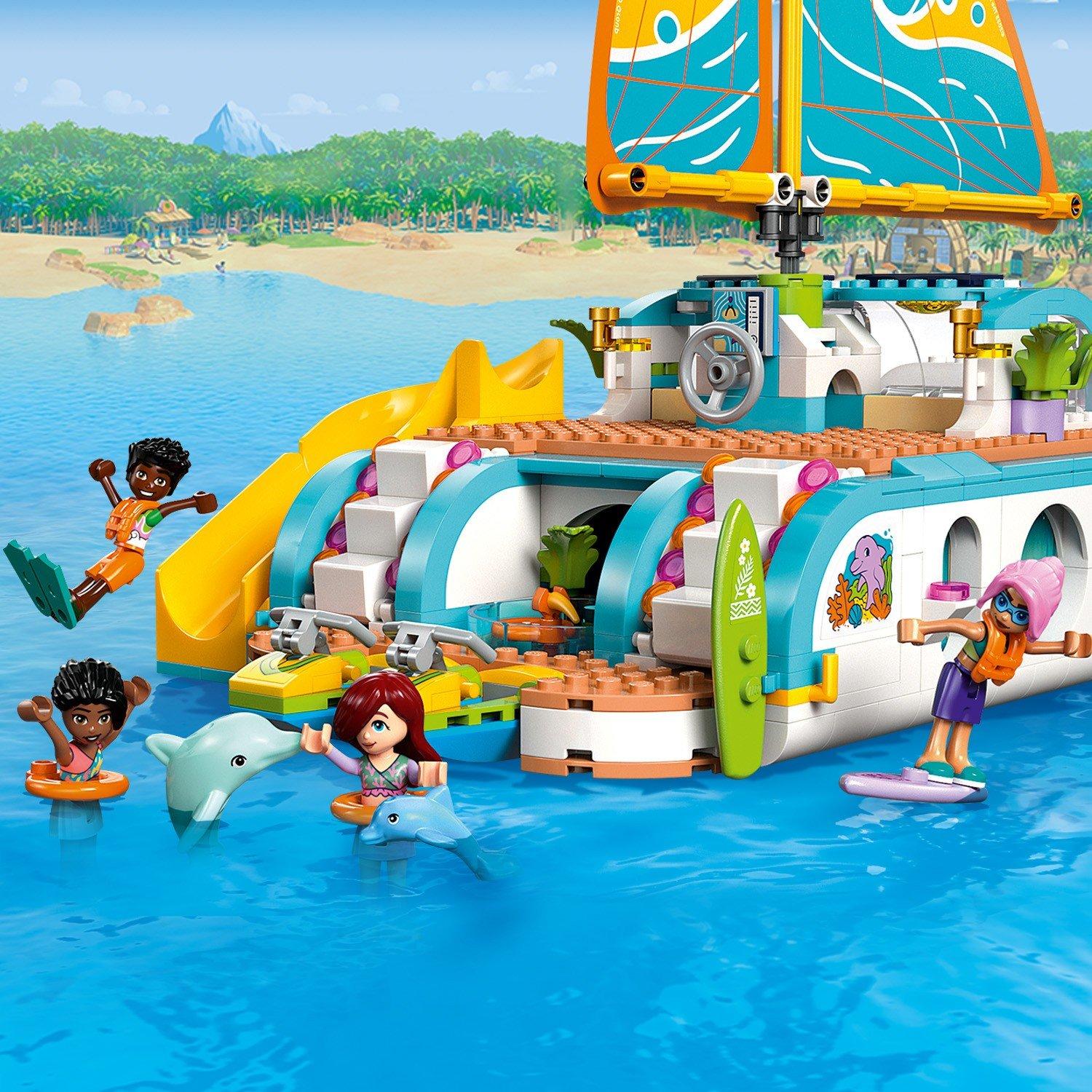 Travel Boat - LEGO - LEGO® Friends Travel Boat Adventure Building Kit Role-Play Toy 42664 - 12