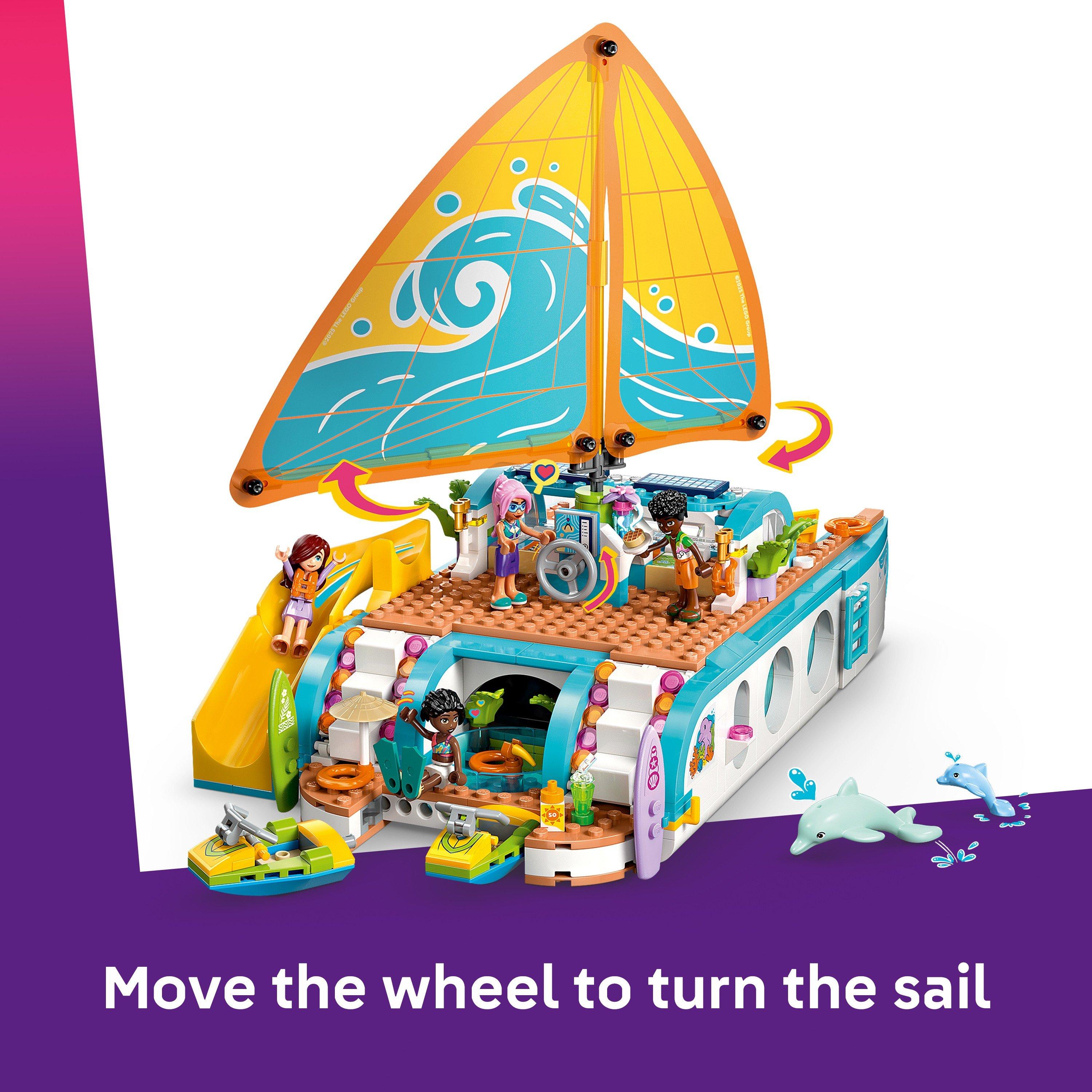 Travel Boat - LEGO - LEGO® Friends Travel Boat Adventure Building Kit Role-Play Toy 42664 - 6