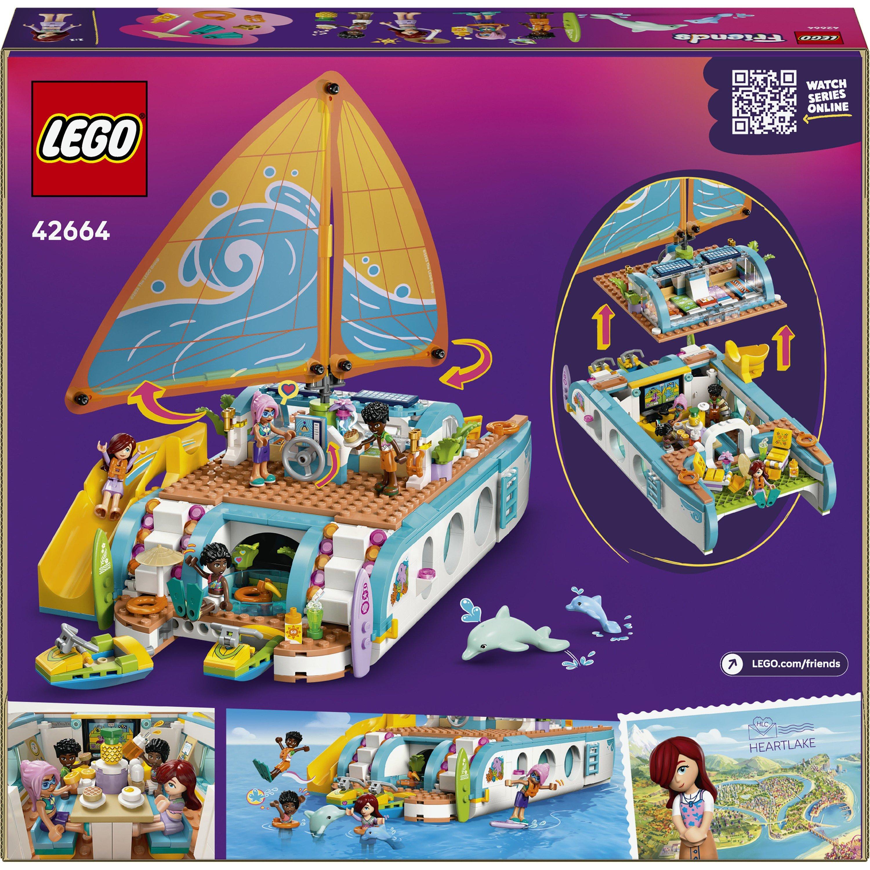 Travel Boat - LEGO - LEGO® Friends Travel Boat Adventure Building Kit Role-Play Toy 42664 - 9