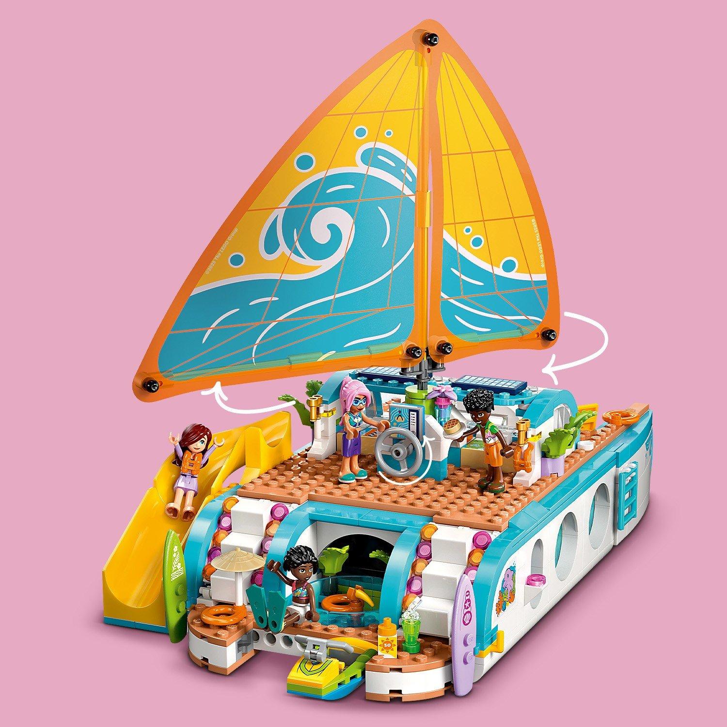 Travel Boat - LEGO - LEGO® Friends Travel Boat Adventure Building Kit Role-Play Toy 42664 - 10