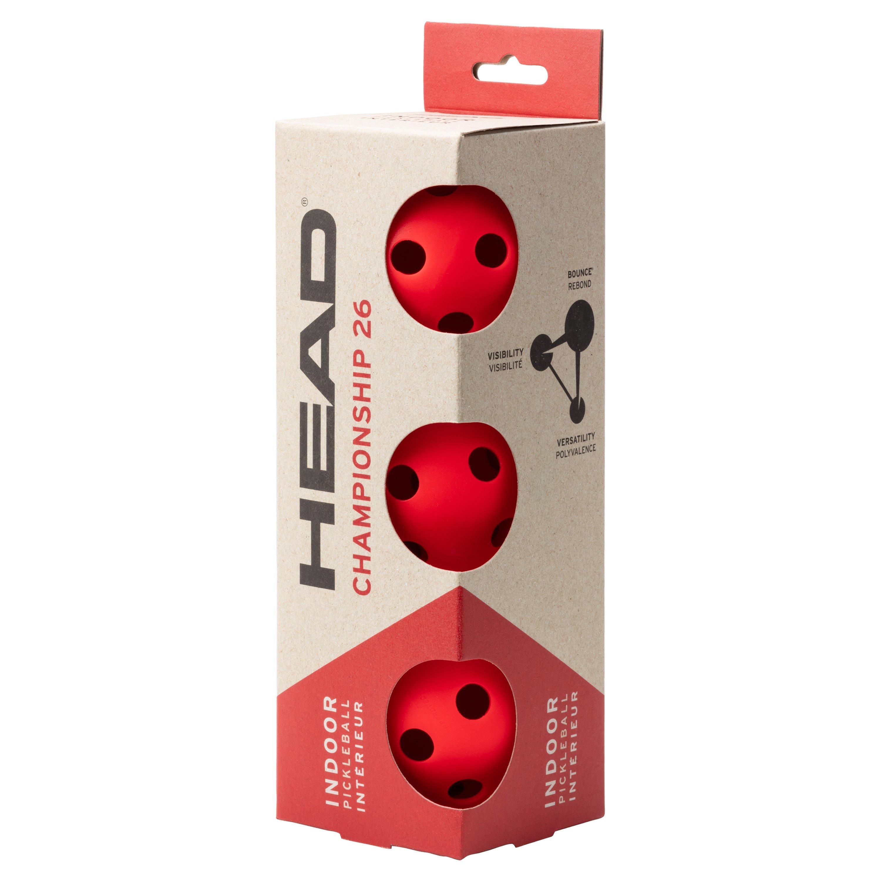 Rouge - HEAD - Championship 26 Pickleballs - 1