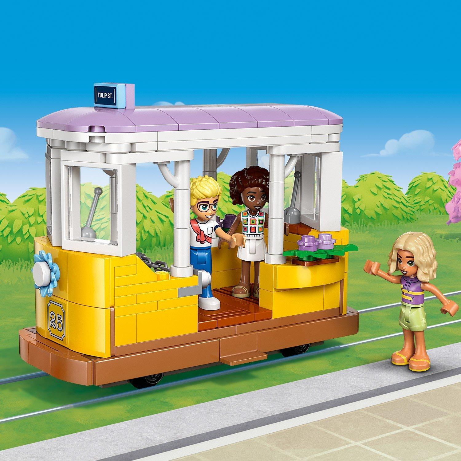 Café Plant - LEGO - LEGO® Friends Plant Cafe & Flower Shop Building Kit Pretend-Play Set 42671 - 12
