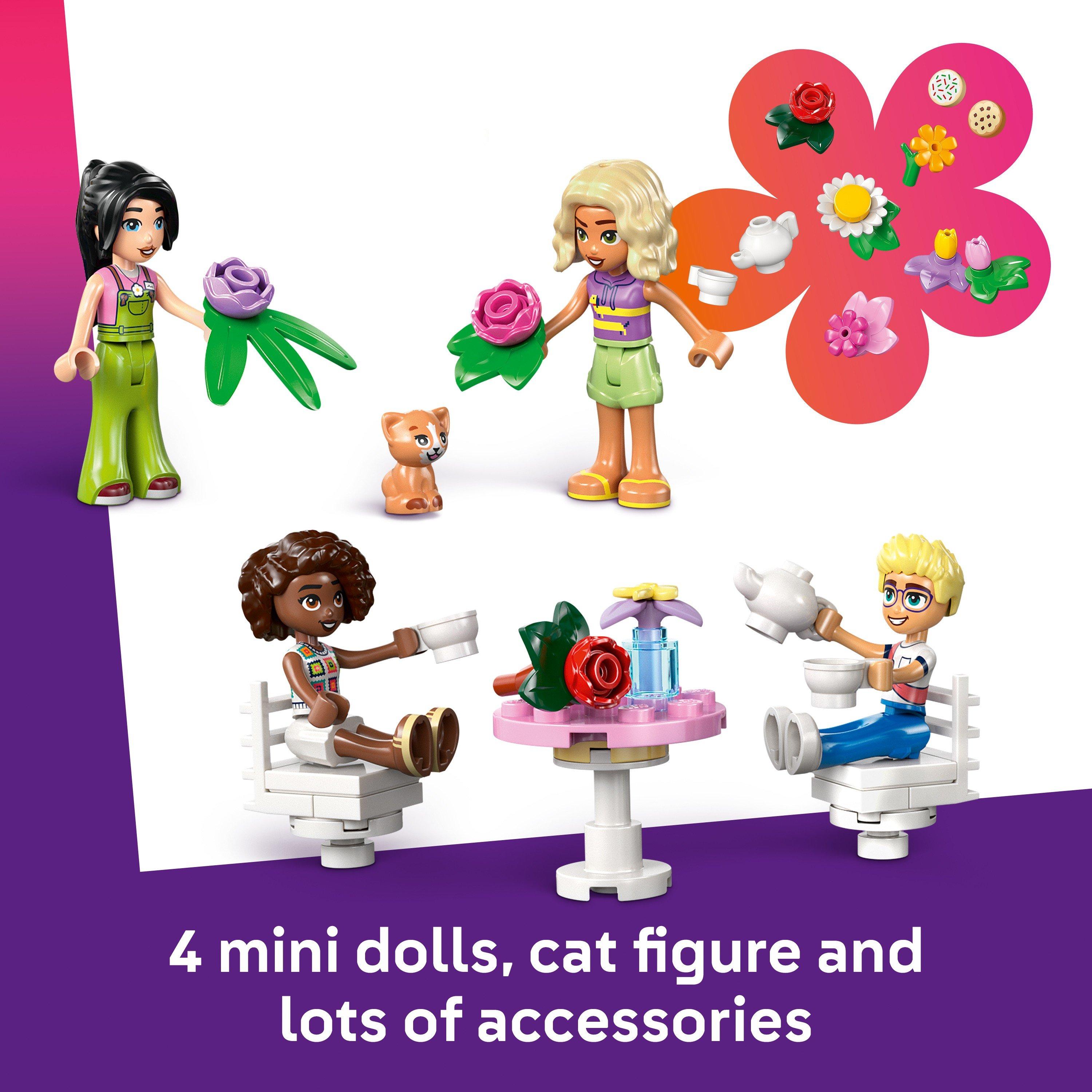 Café Plant - LEGO - LEGO® Friends Plant Cafe & Flower Shop Building Kit Pretend-Play Set 42671 - 6