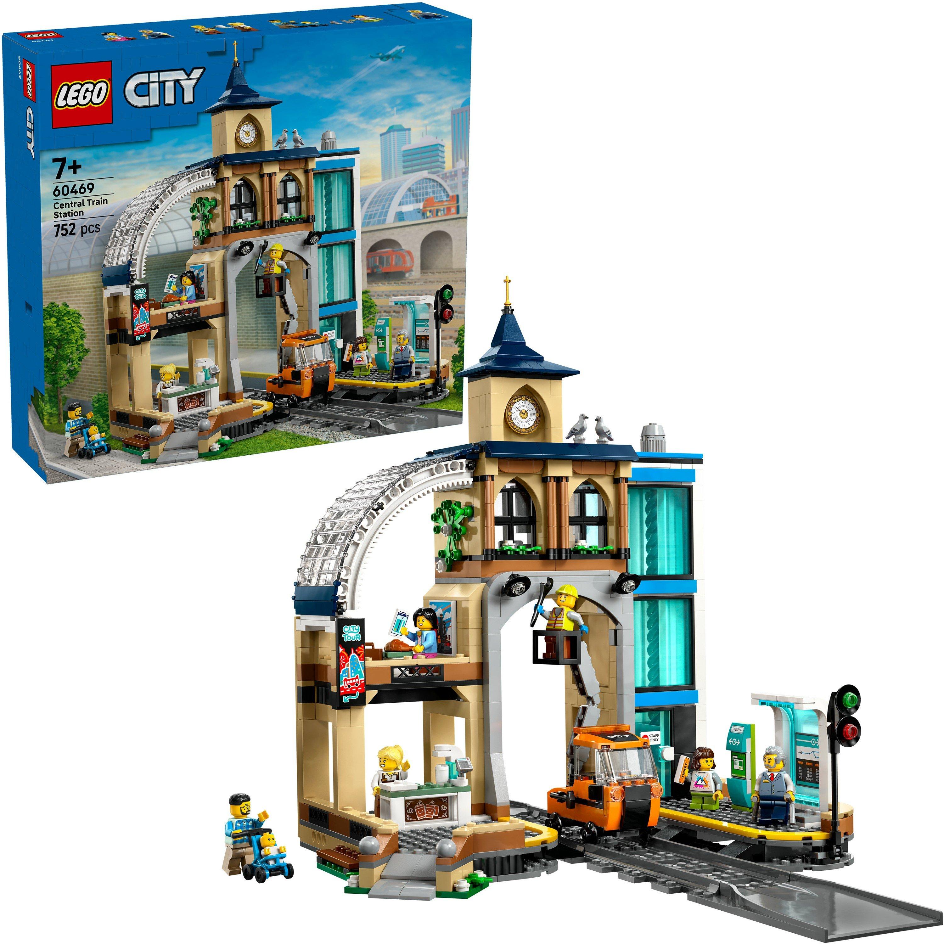Train Station - LEGO - LEGO® City Central Train Station Set for Fans of Construction Toys 60469 - 1