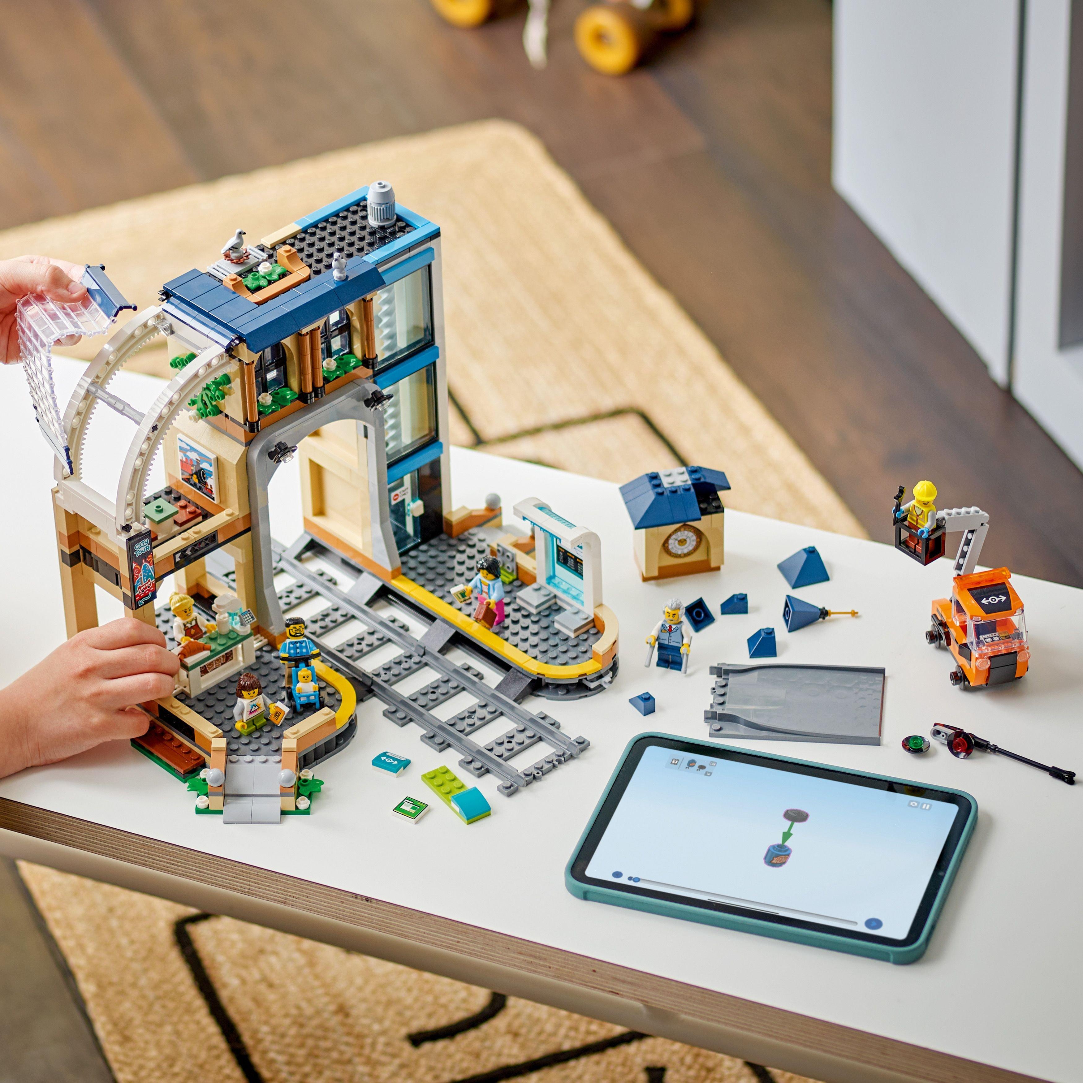Train Station - LEGO - LEGO® City Central Train Station Set for Fans of Construction Toys 60469 - 2
