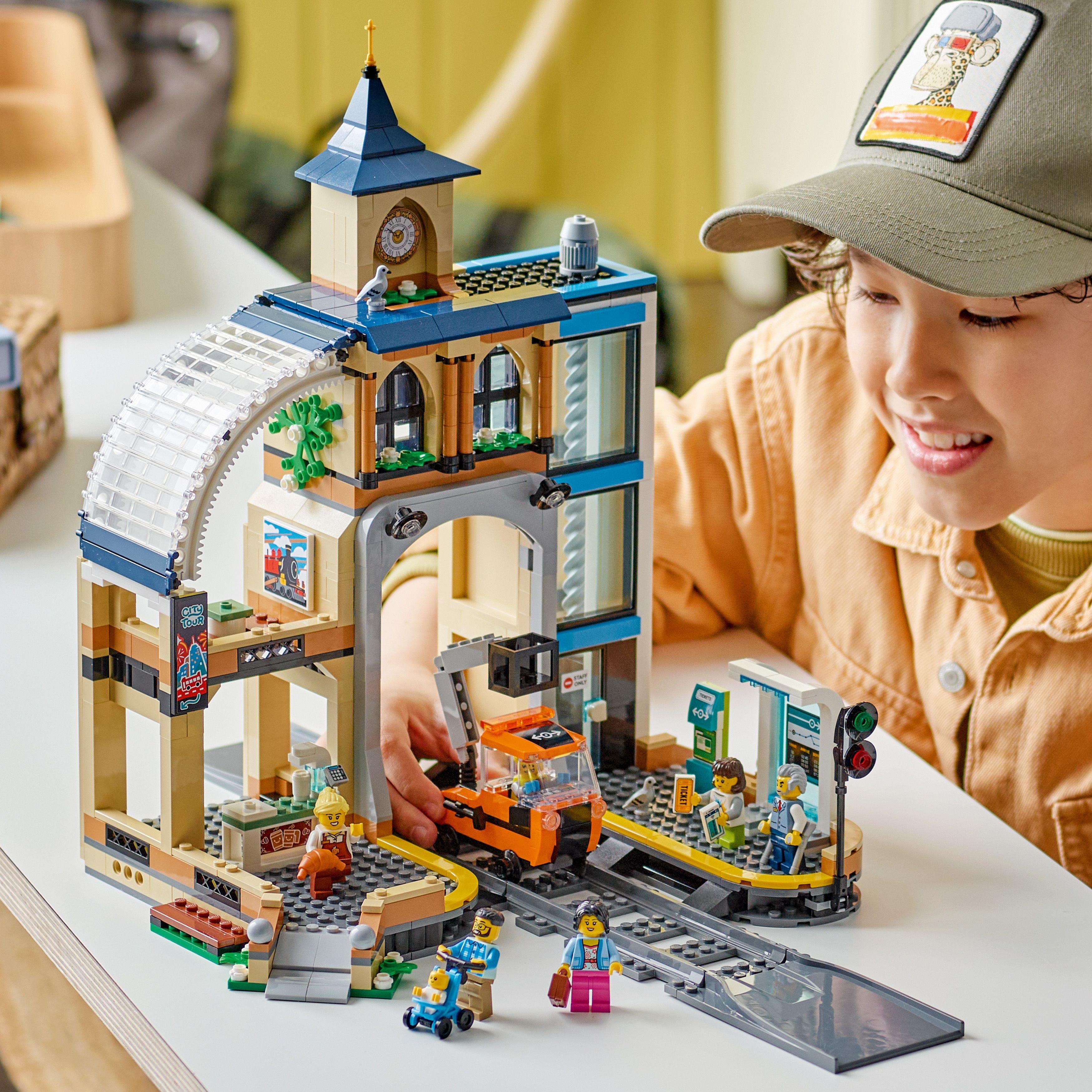 Train Station - LEGO - LEGO® City Central Train Station Set for Fans of Construction Toys 60469 - 3