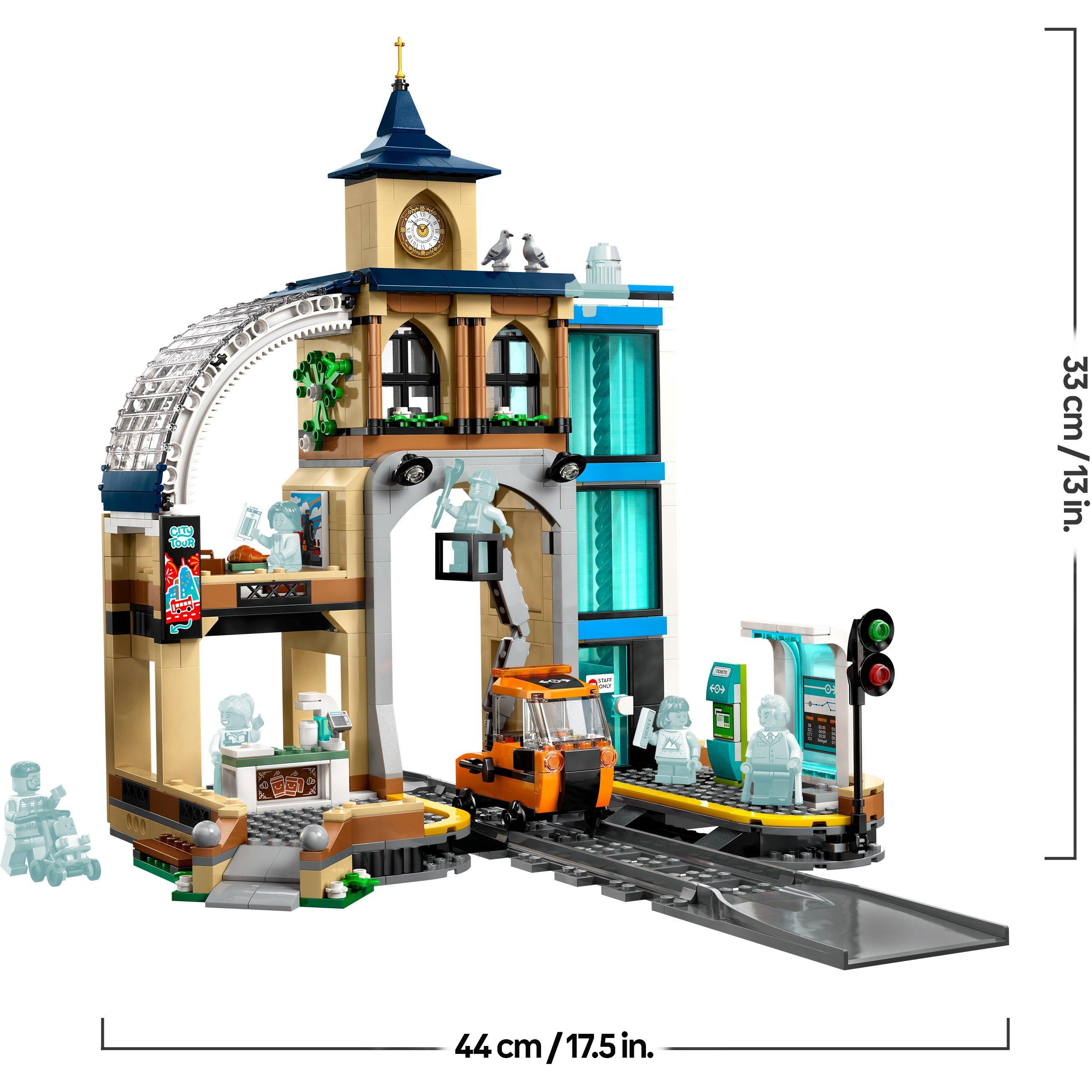 Estação de Comboios - LEGO - LEGO® City Central Train Station Set for Fans of Construction Toys 60469 - 8