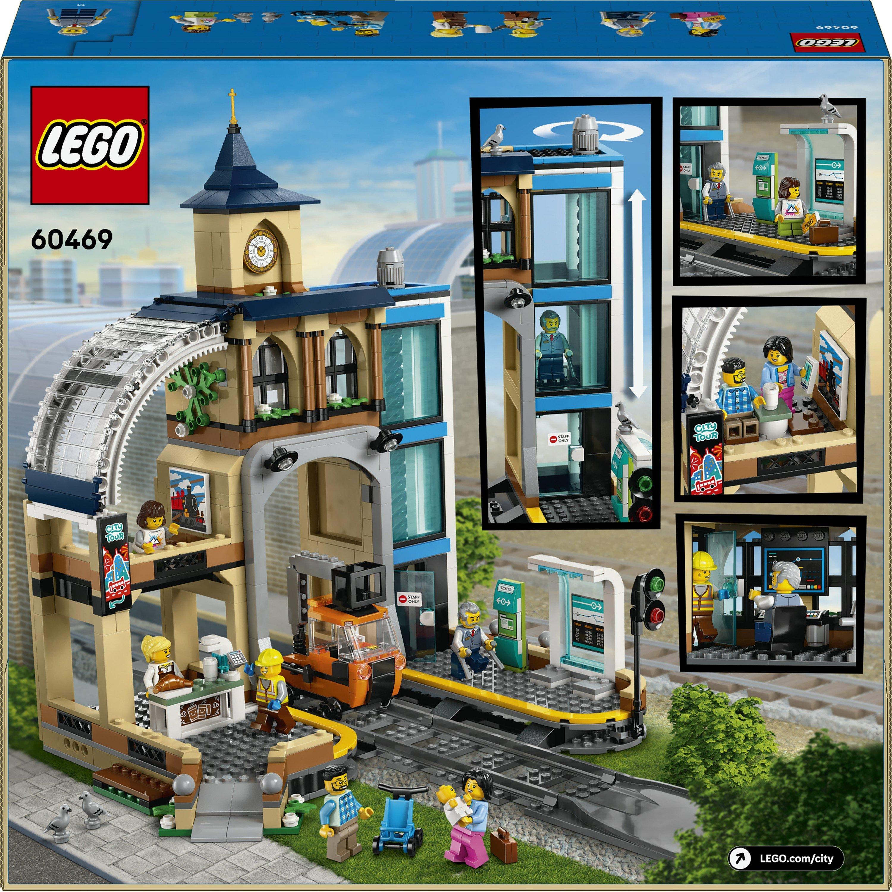 Estação de Comboios - LEGO - LEGO® City Central Train Station Set for Fans of Construction Toys 60469 - 9