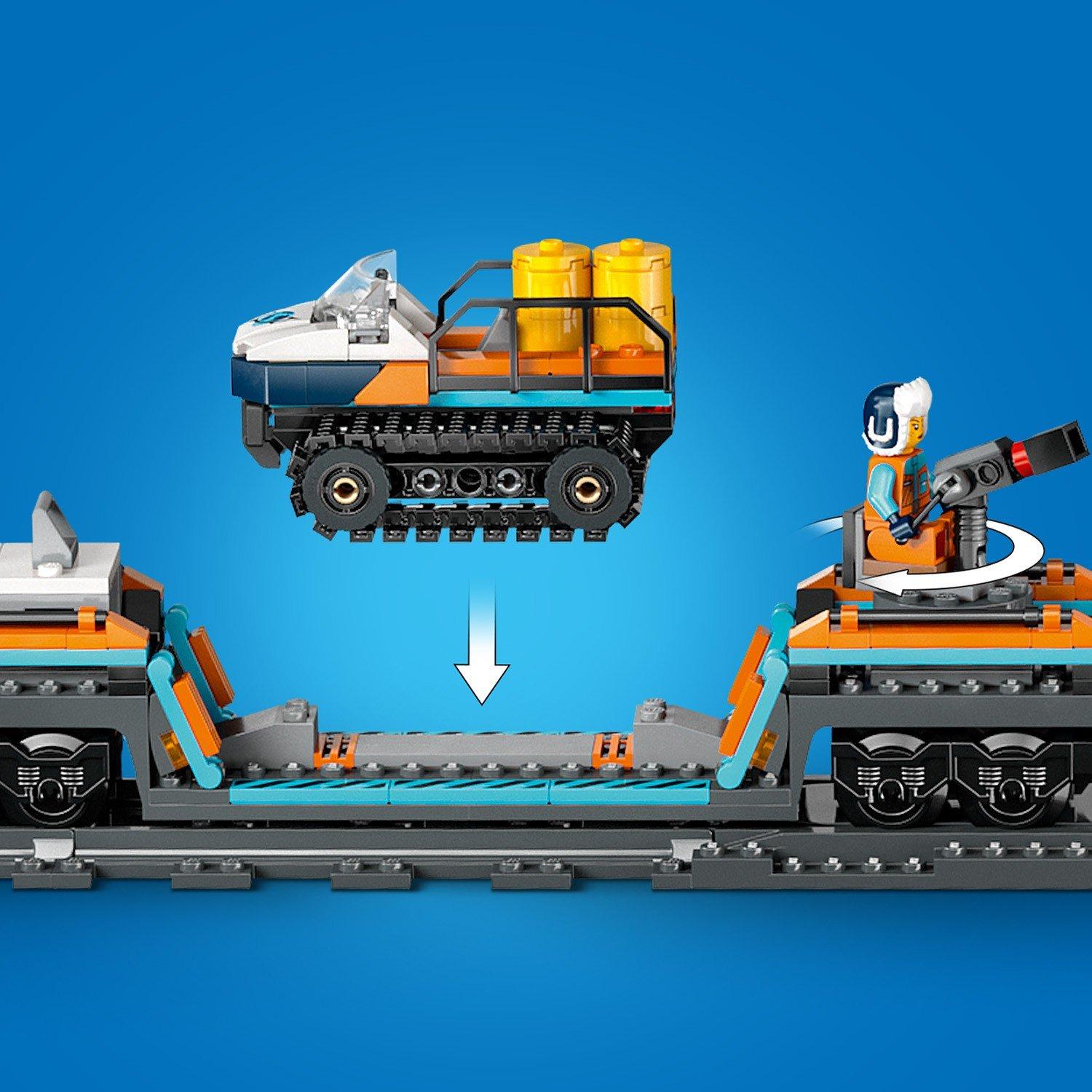 Arctic Train - LEGO - LEGO® City Explorers’ Arctic Polar Express Train Toy Vehicle Set 60470 - 11
