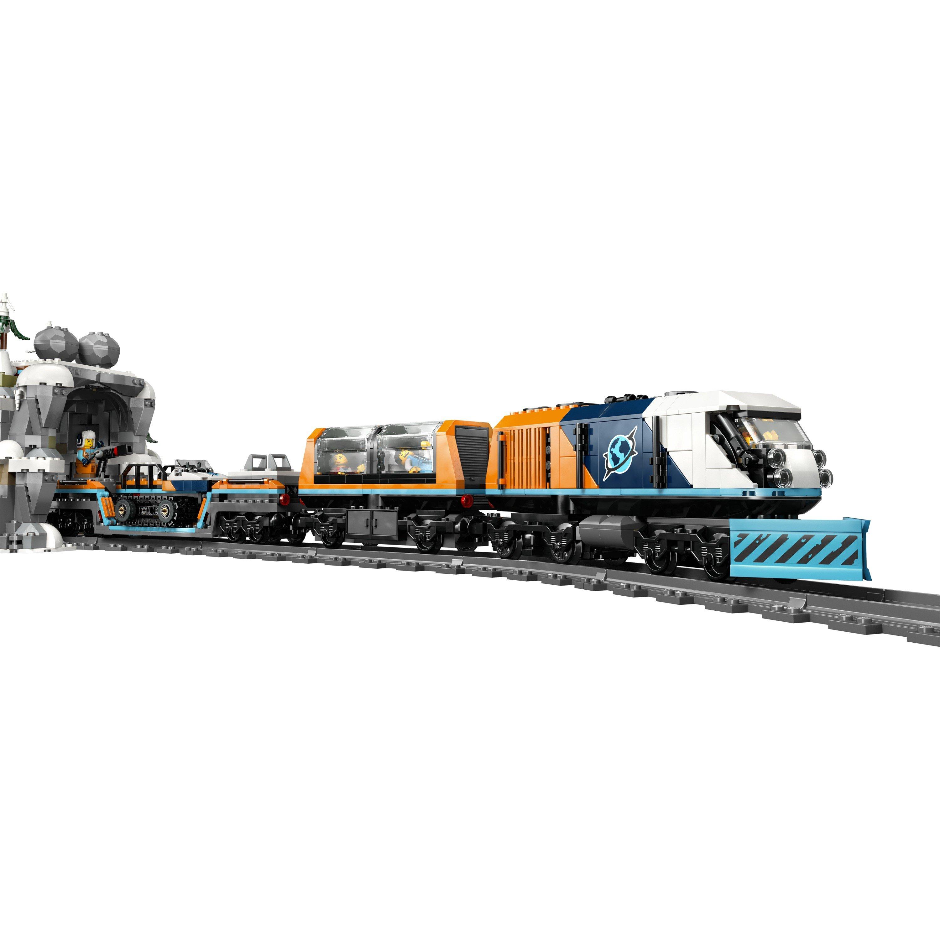 Arctic Train - LEGO - LEGO® City Explorers’ Arctic Polar Express Train Toy Vehicle Set 60470 - 13