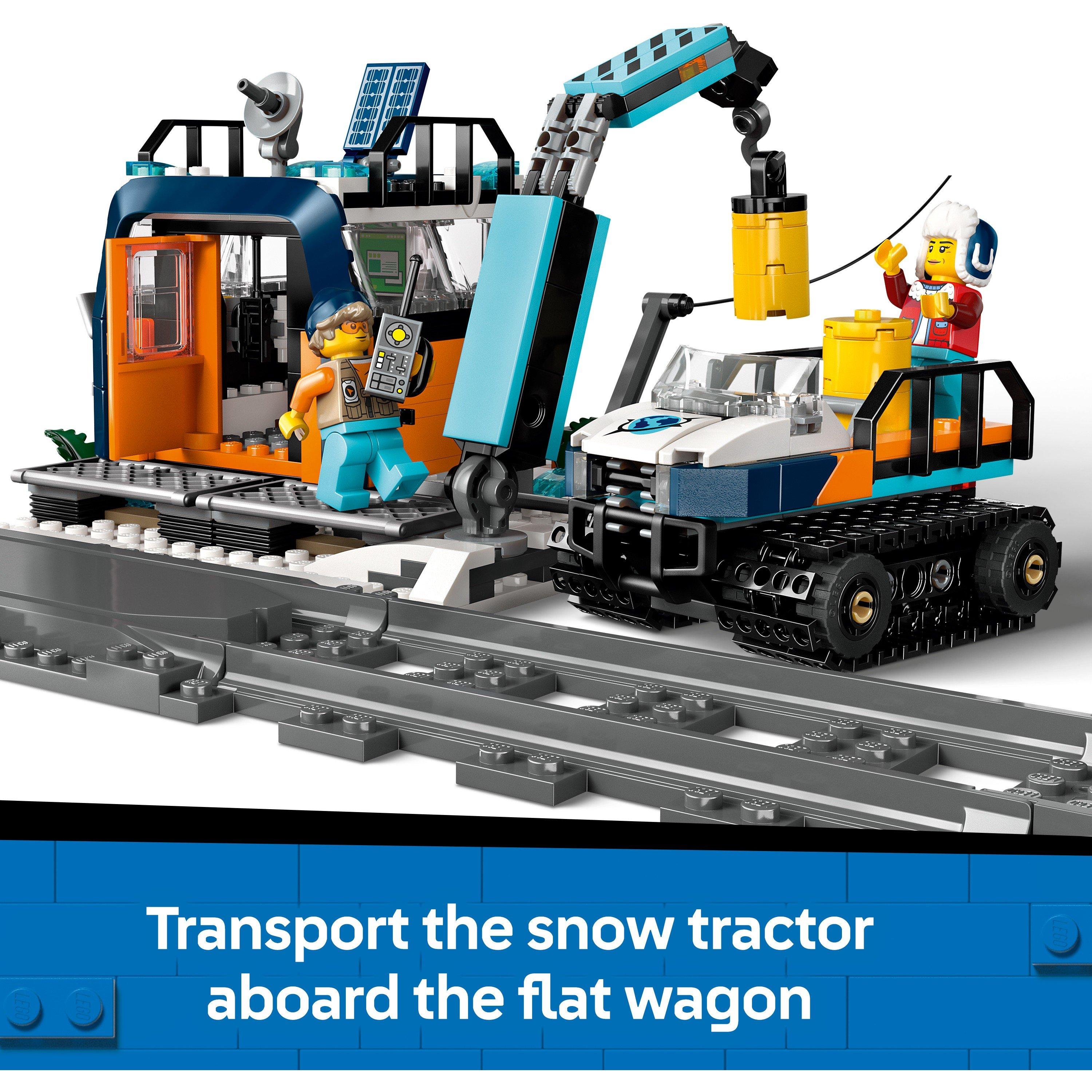 Arctic Train - LEGO - LEGO® City Explorers’ Arctic Polar Express Train Toy Vehicle Set 60470 - 5
