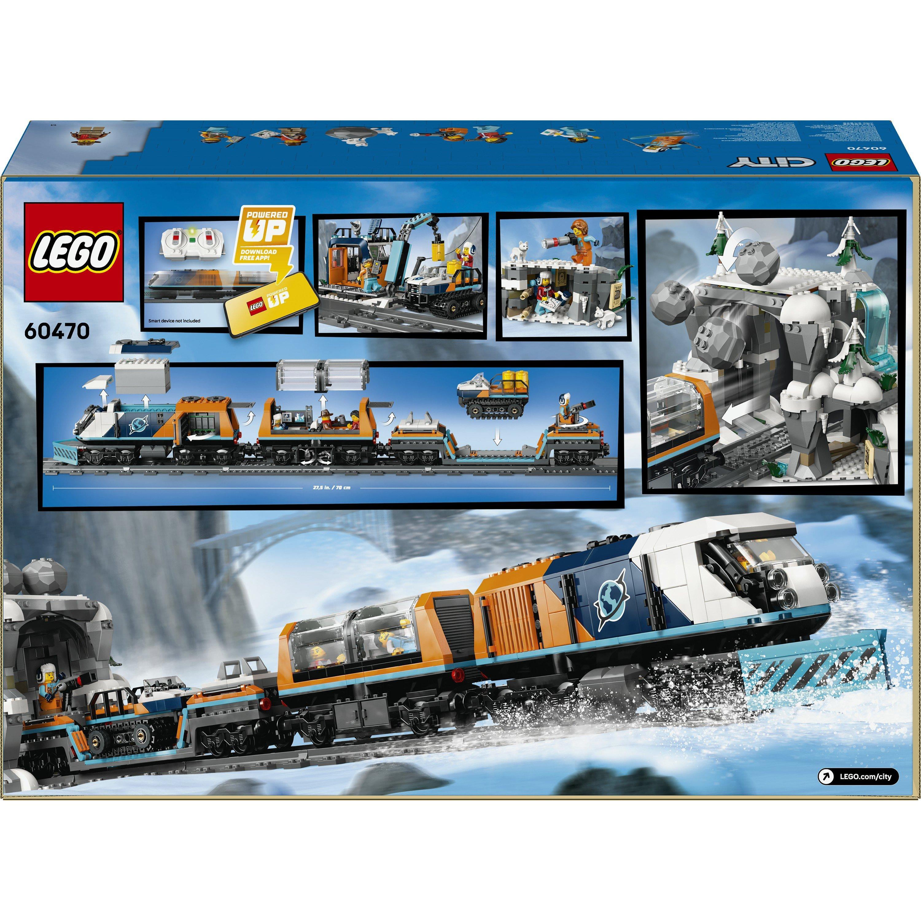 Arctic Train - LEGO - LEGO® City Explorers’ Arctic Polar Express Train Toy Vehicle Set 60470 - 9