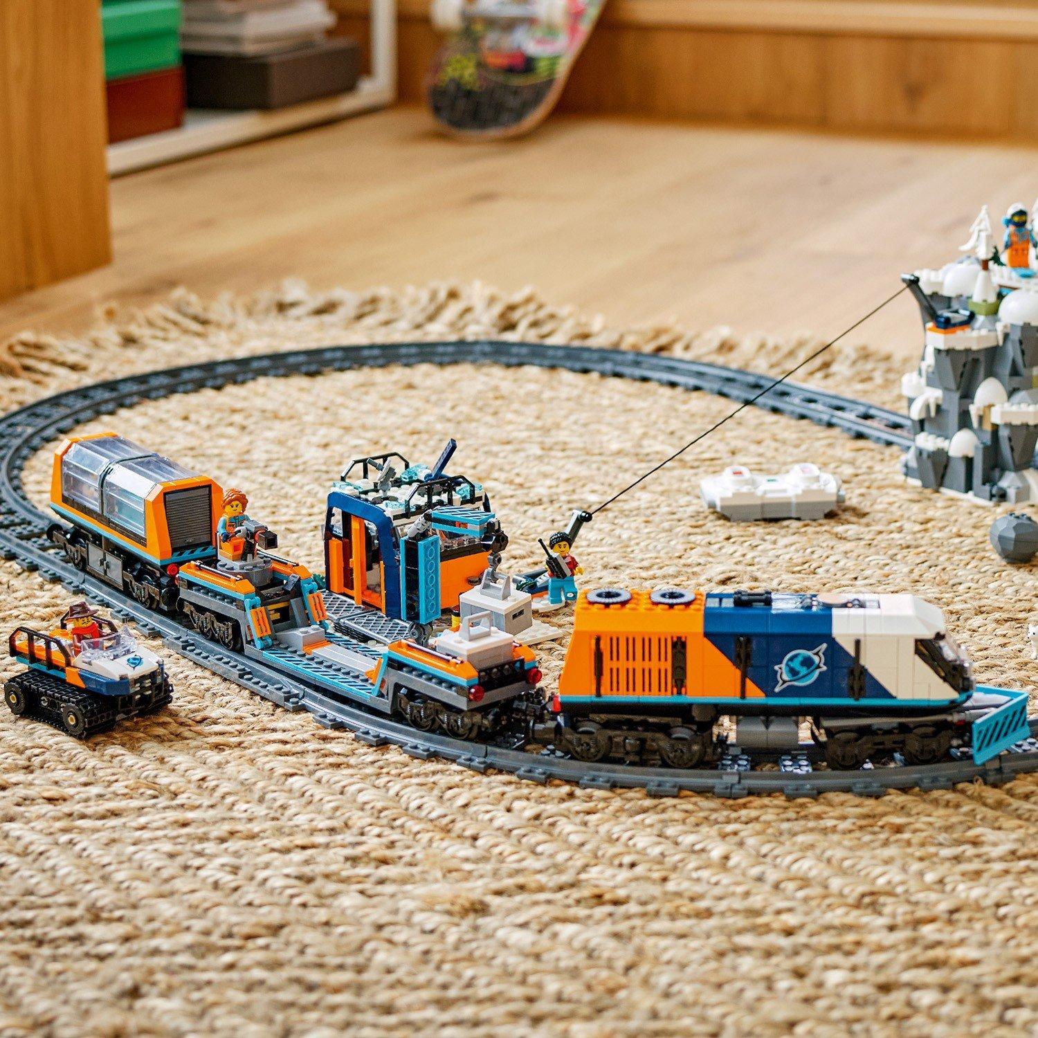 Arctic Train - LEGO - LEGO® City Explorers’ Arctic Polar Express Train Toy Vehicle Set 60470 - 10