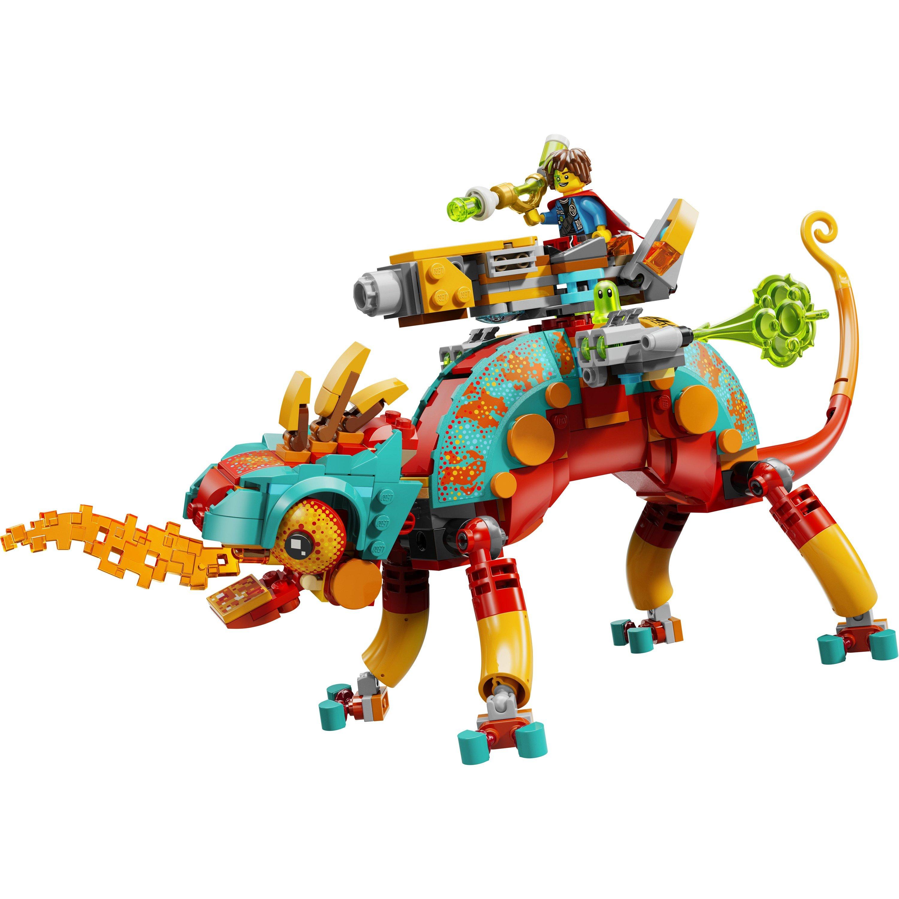Fire Chameleon - LEGO - LEGO® DREAMZzz™ Mateo’s Fire Chameleon Imagination Toy 71492 - 13