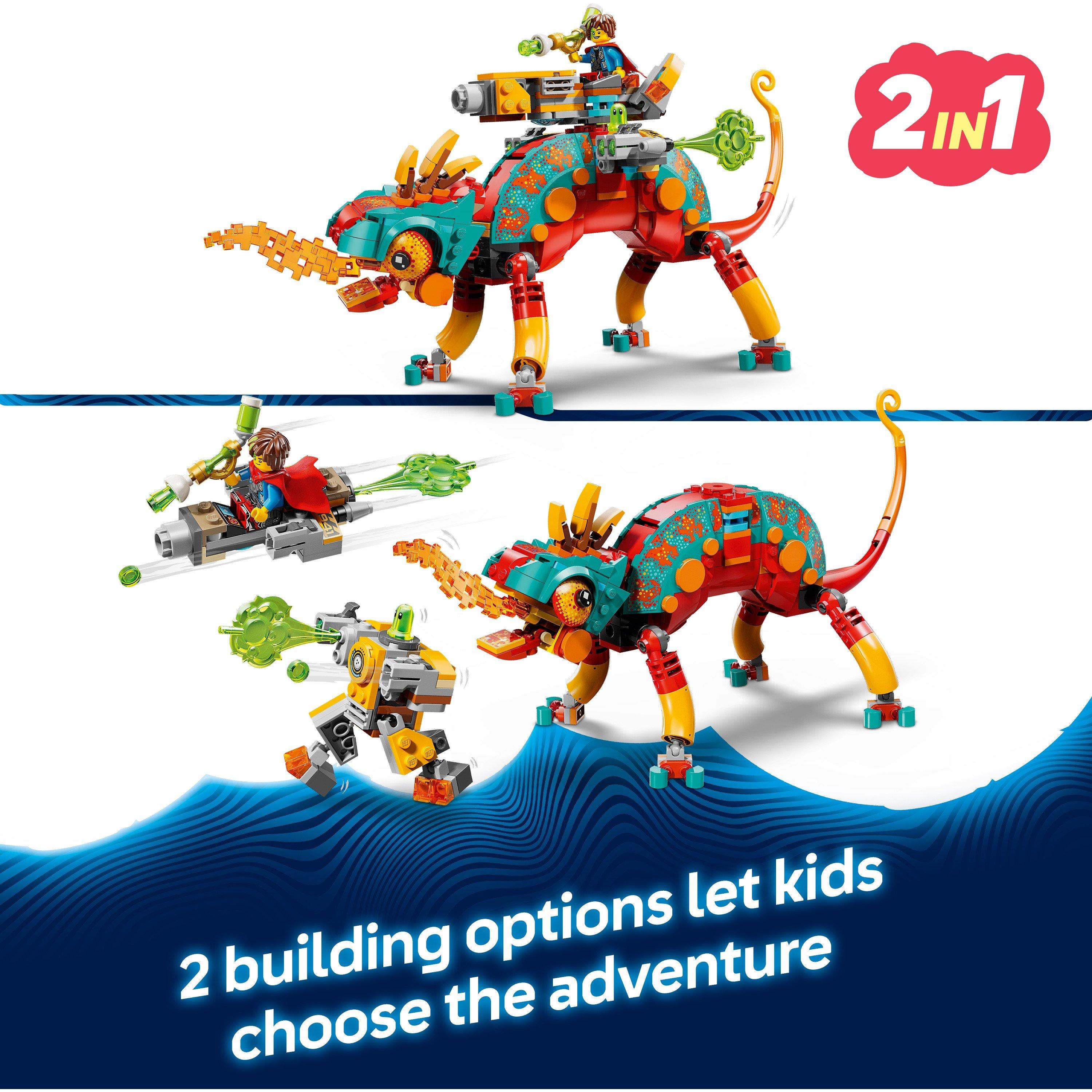 Fire Chameleon - LEGO - LEGO® DREAMZzz™ Mateo’s Fire Chameleon Imagination Toy 71492 - 4