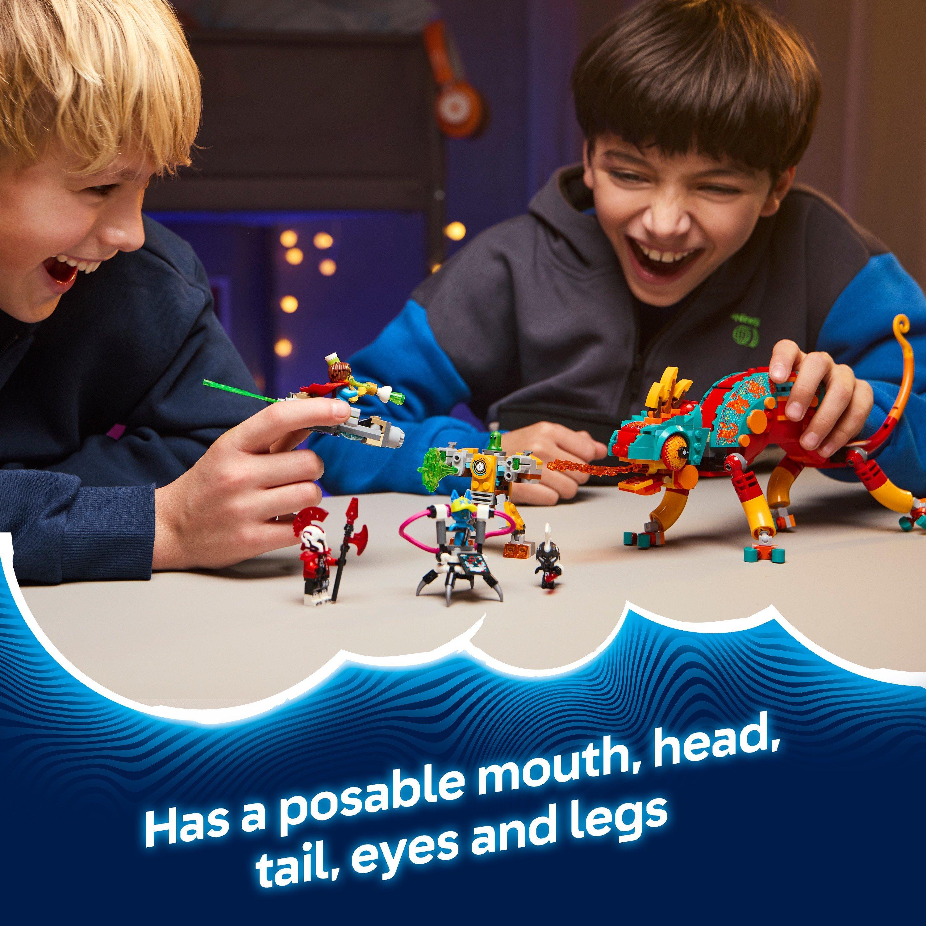 Fire Chameleon - LEGO - LEGO® DREAMZzz™ Mateo’s Fire Chameleon Imagination Toy 71492 - 5