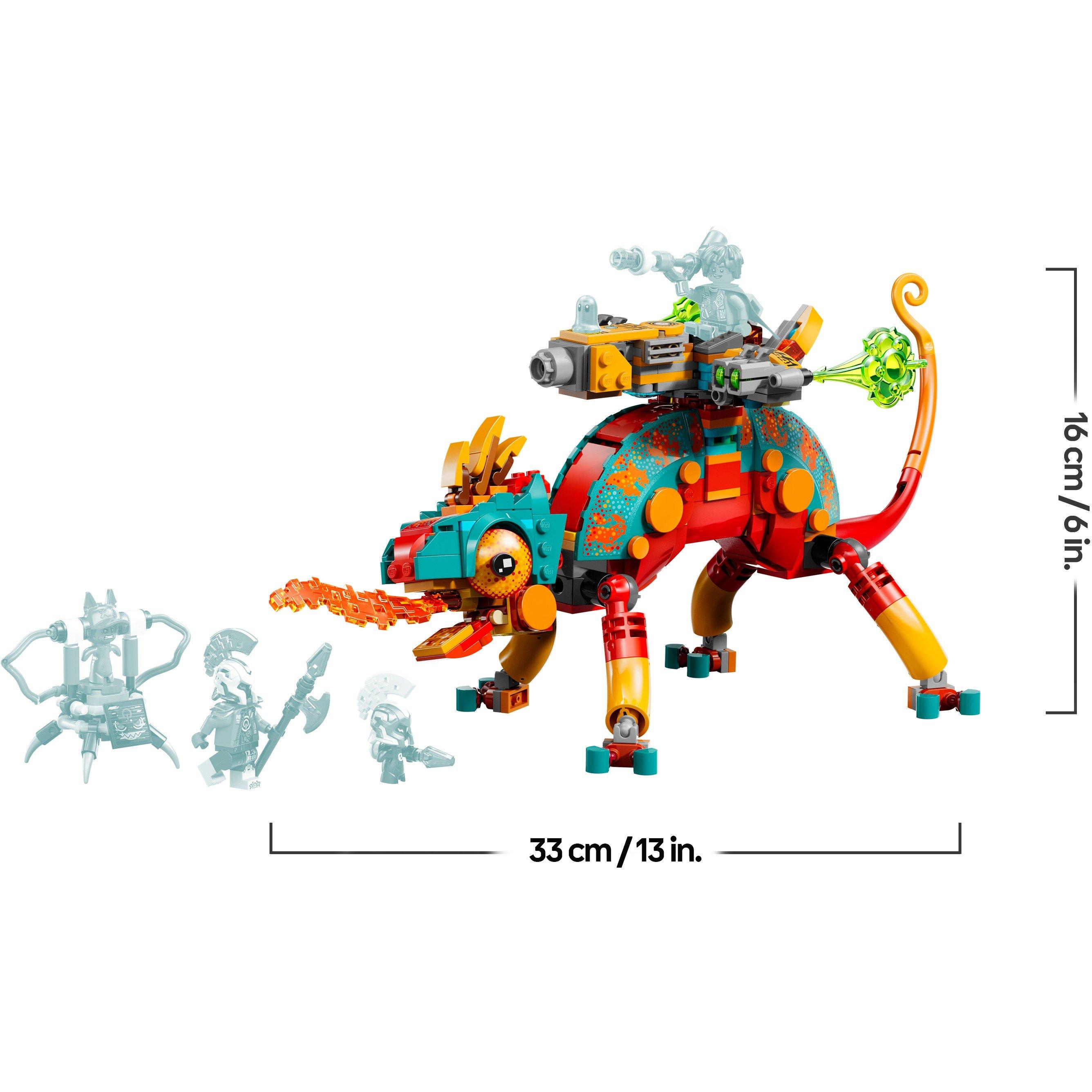 Fire Chameleon - LEGO - LEGO® DREAMZzz™ Mateo’s Fire Chameleon Imagination Toy 71492 - 8