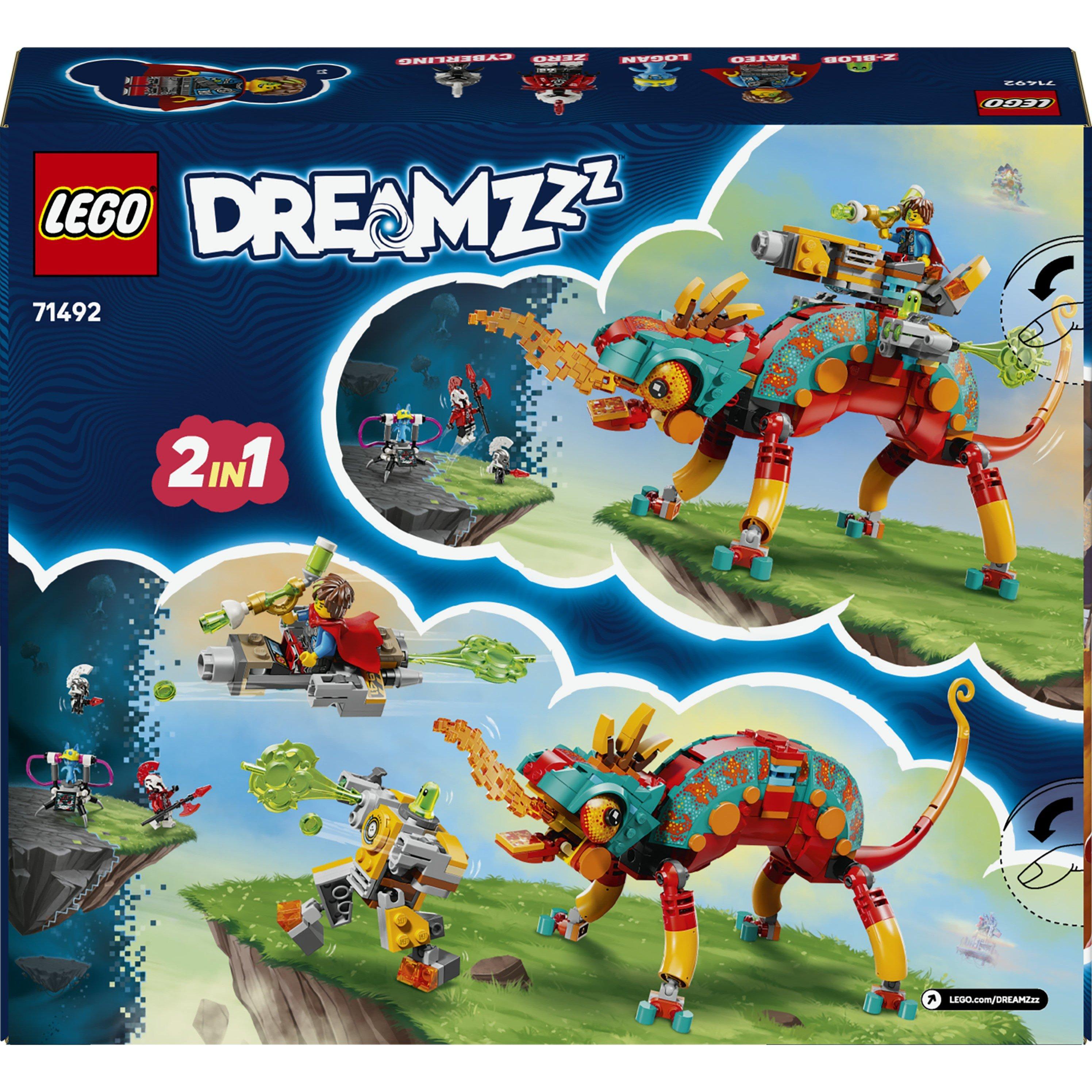 Fire Chameleon - LEGO - LEGO® DREAMZzz™ Mateo’s Fire Chameleon Imagination Toy 71492 - 9