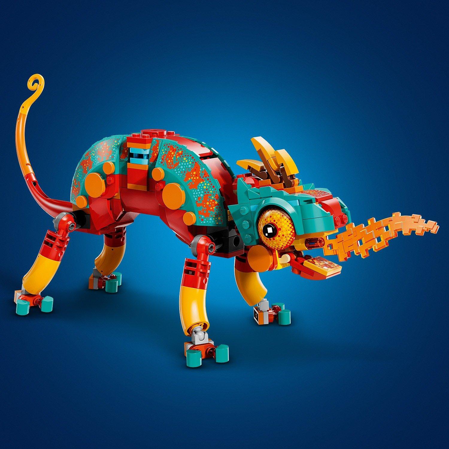Fire Chameleon - LEGO - LEGO® DREAMZzz™ Mateo’s Fire Chameleon Imagination Toy 71492 - 10