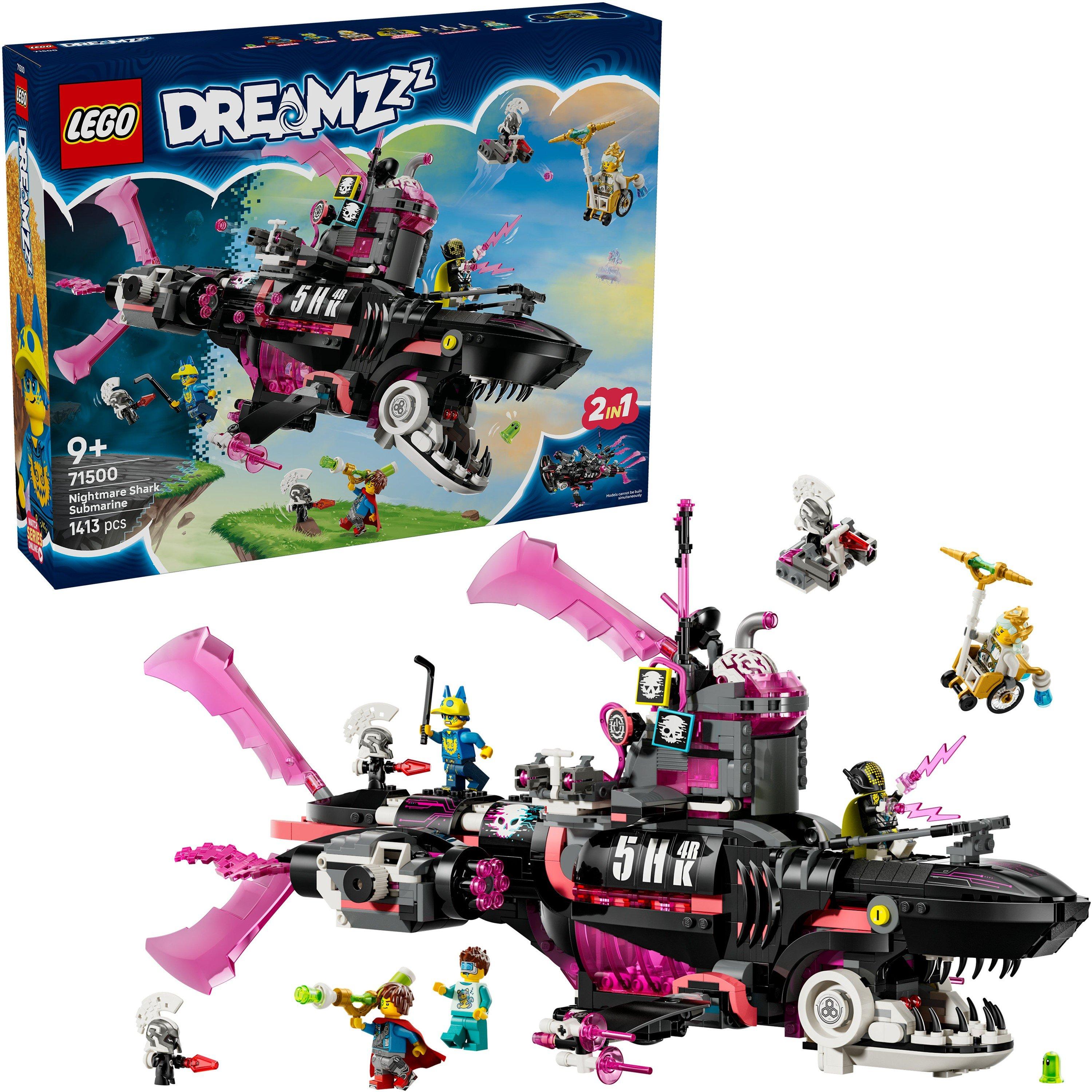 Shark Submarine - LEGO - LEGO® DREAMZzz™ Nightmare Shark Submarine Toy 71500 - 1