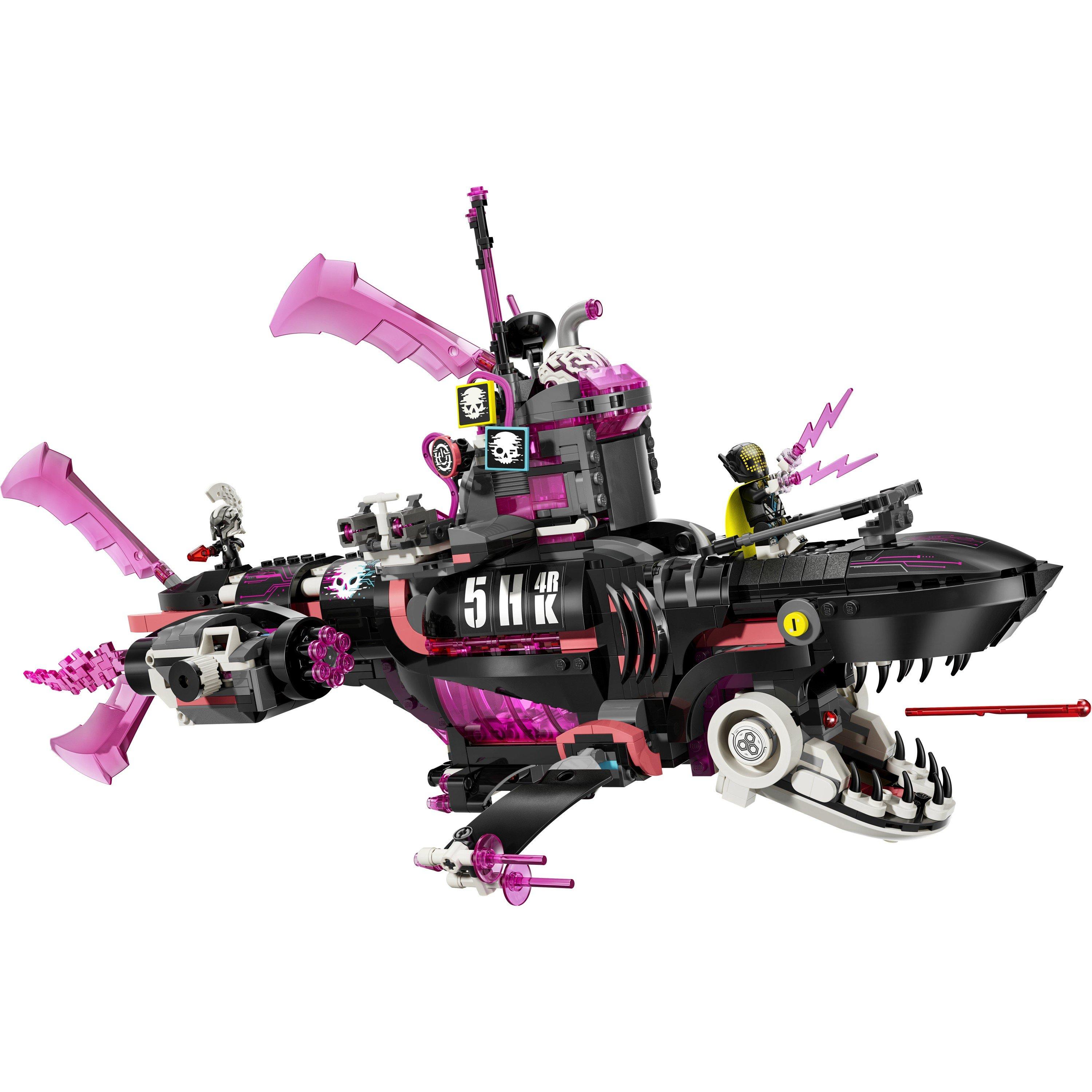Shark Submarine - LEGO - LEGO® DREAMZzz™ Nightmare Shark Submarine Toy 71500 - 13
