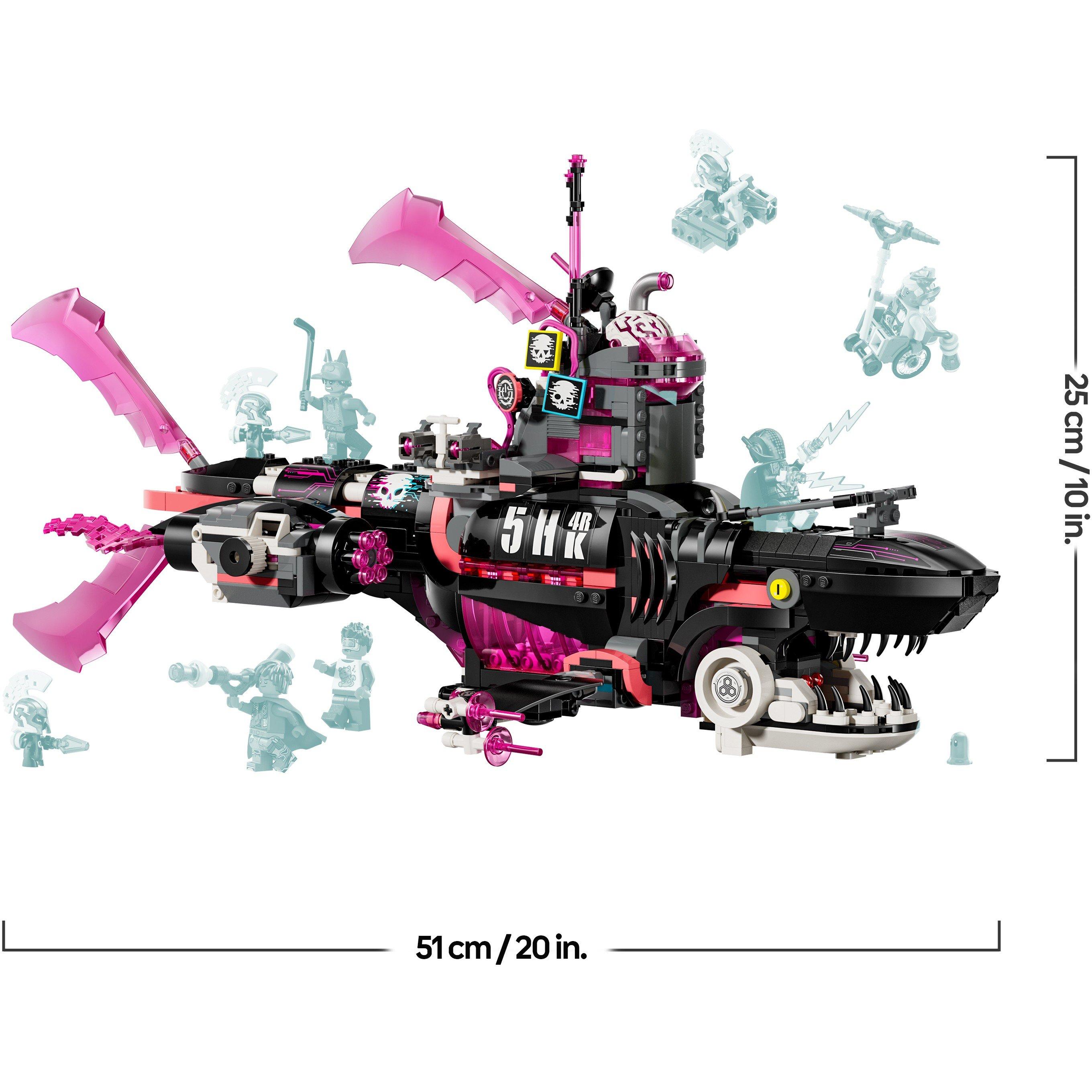 Shark Submarine - LEGO - LEGO® DREAMZzz™ Nightmare Shark Submarine Toy 71500 - 8