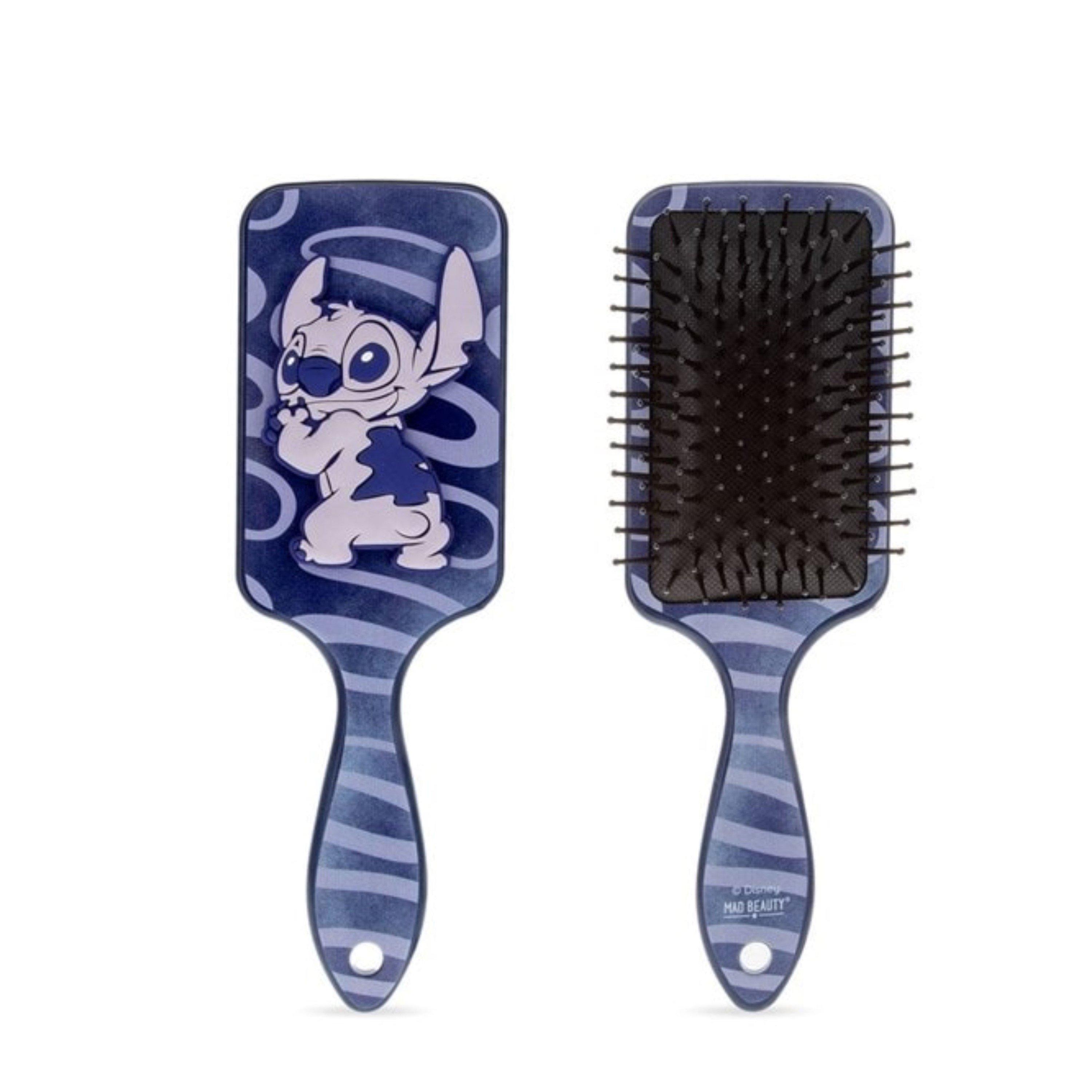 Disney Stitch  Stitch Denim Hair Brush - Blue