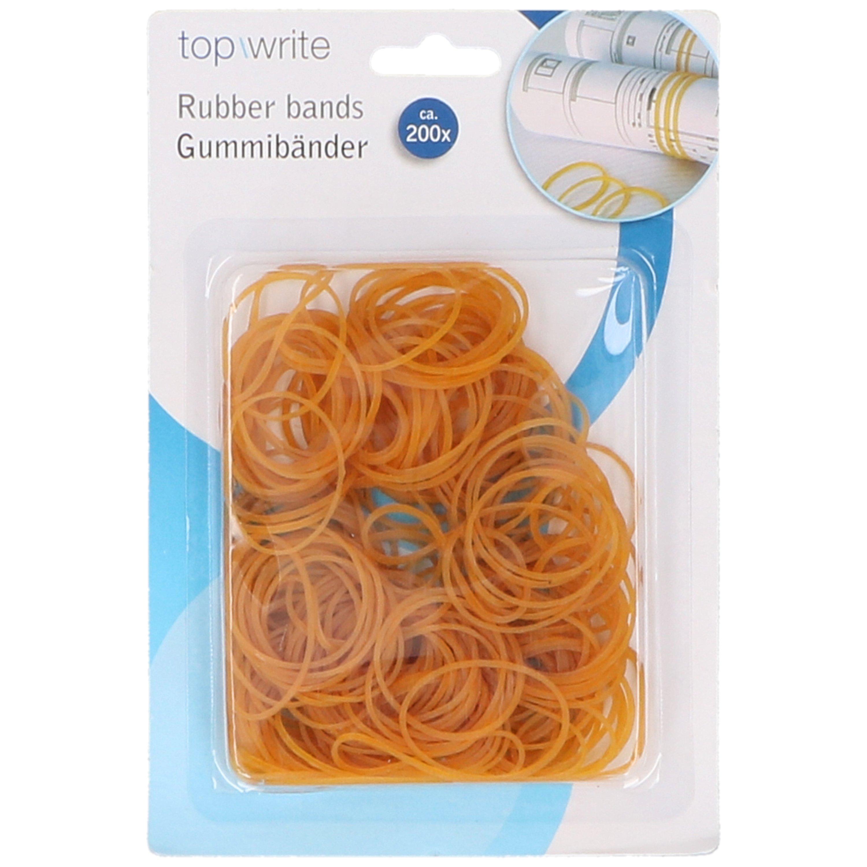 Orange - Edco - Elastic Rubber Bands - 1