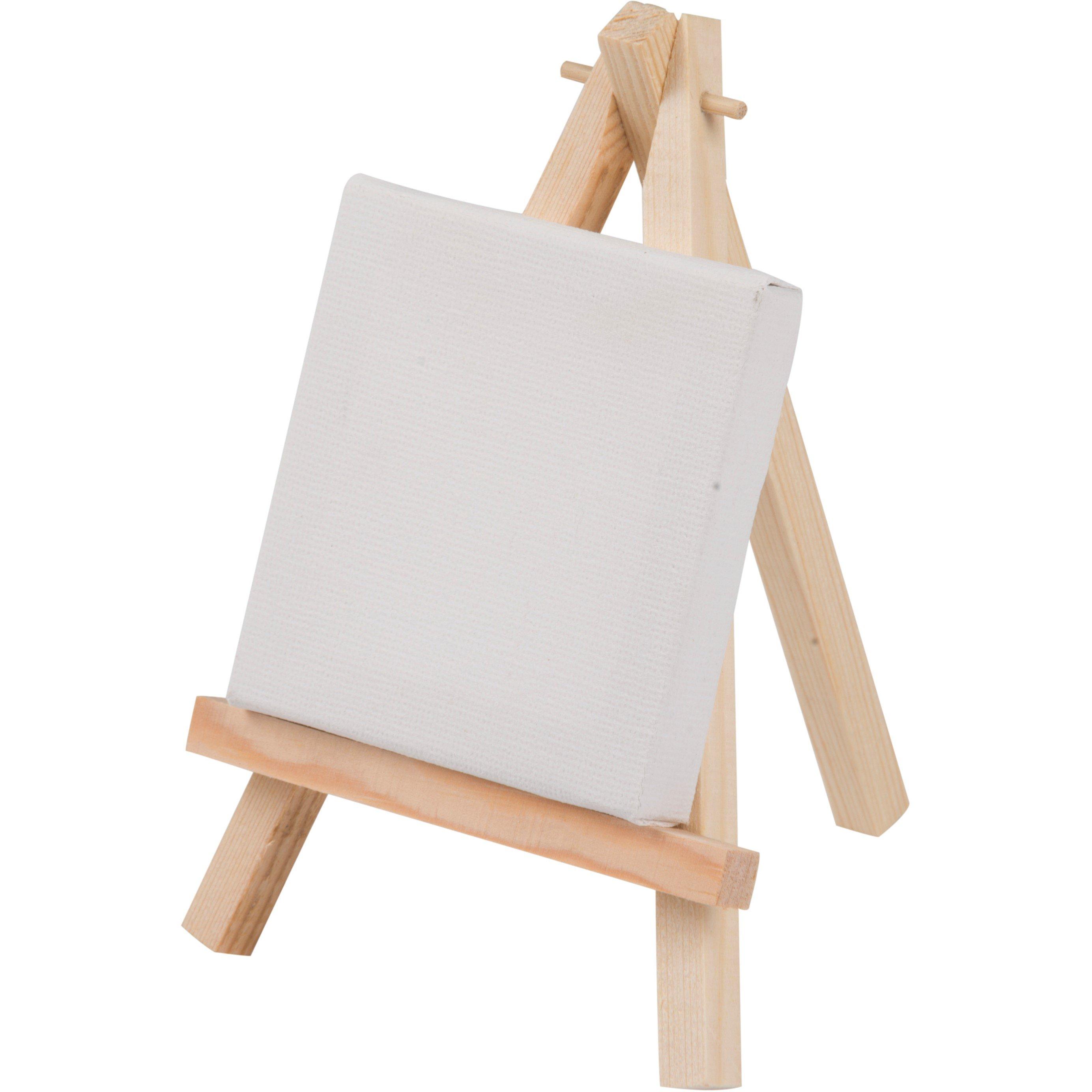 Edco | Mini Canvas with Easel 7x7cm | Sports Direct