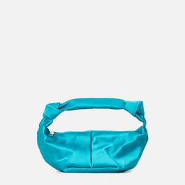 Missguided Knot Detail Satin Bag