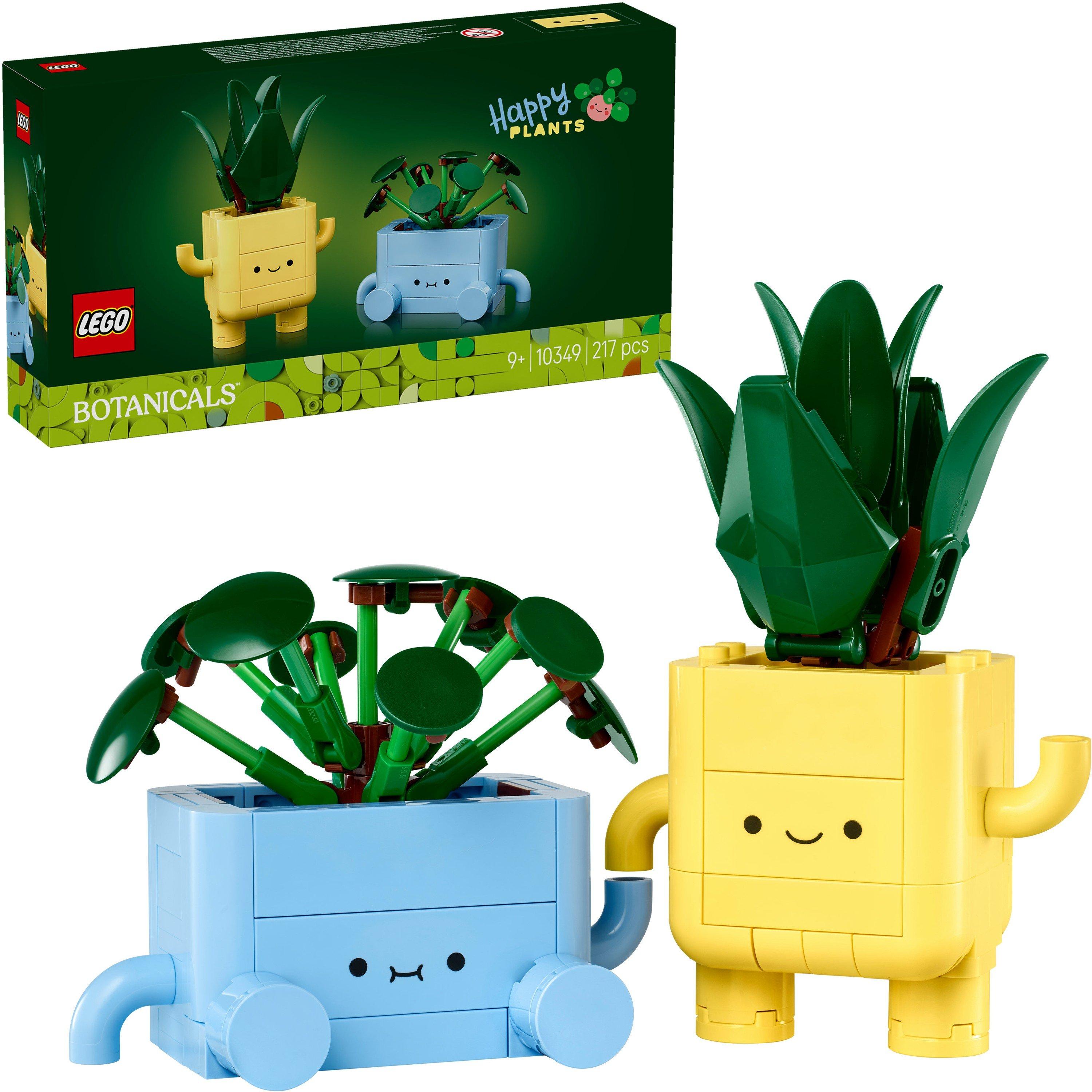 LEGO LEGO® Botanicals Happy Plants Shelf Decor 10349 | Sports Direct