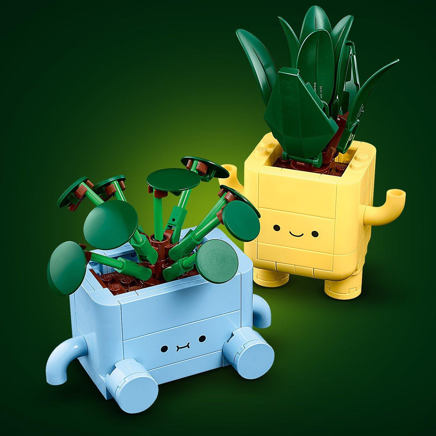 Blije Planten - LEGO - LEGO® Botanicals Happy Plants Shelf Decor 10349 - 11