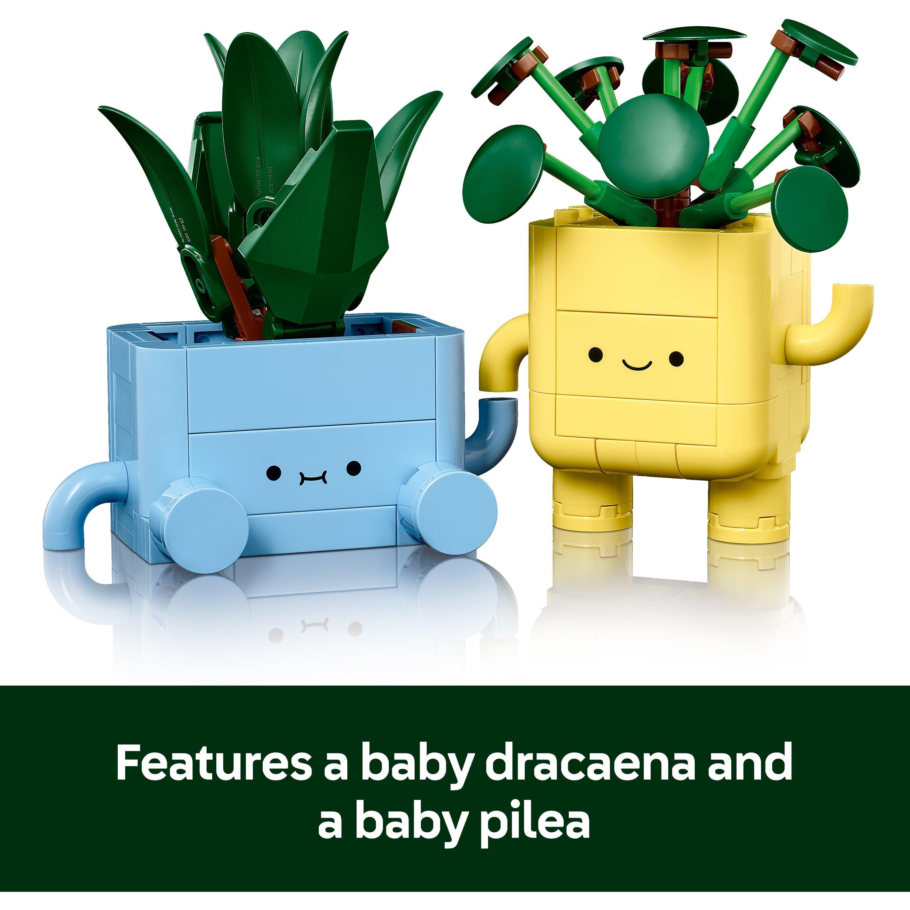 Blije Planten - LEGO - LEGO® Botanicals Happy Plants Shelf Decor 10349 - 5