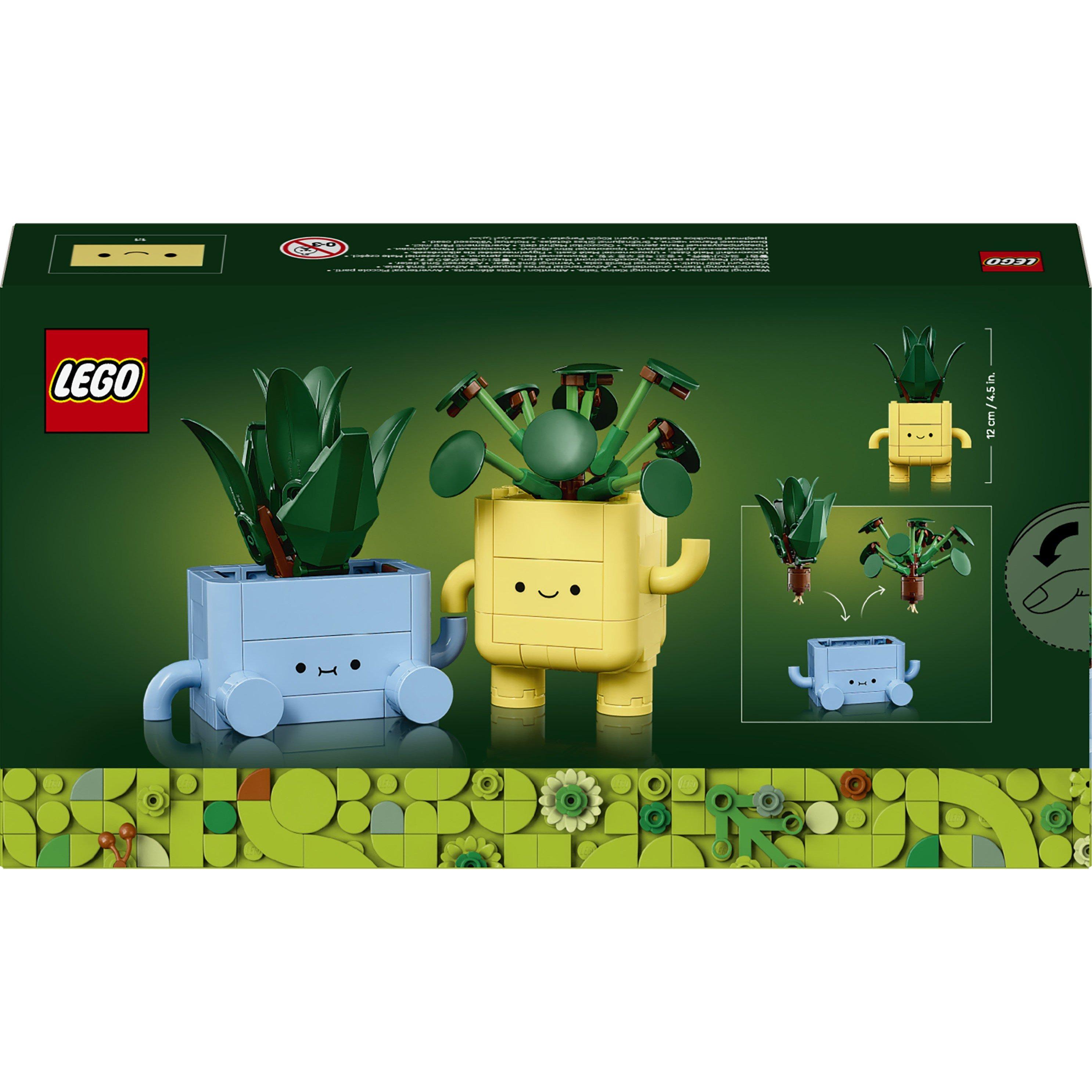 Blije Planten - LEGO - LEGO® Botanicals Happy Plants Shelf Decor 10349 - 9