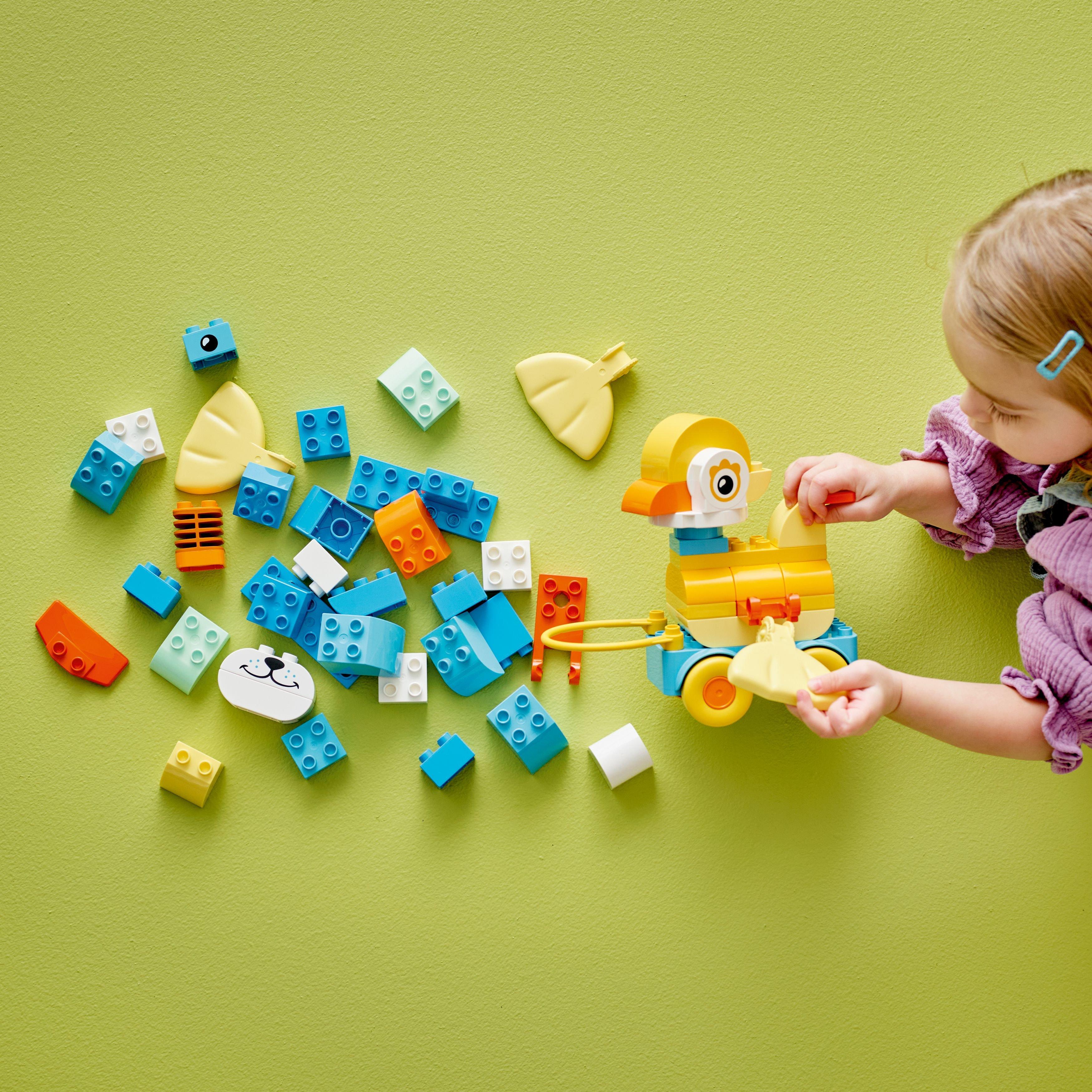 Anmal on Wheels - LEGO - LEGO® DUPLO® Town 3in1 Animals on Wheels Building Toy for Imaginative Play 10448 - 2