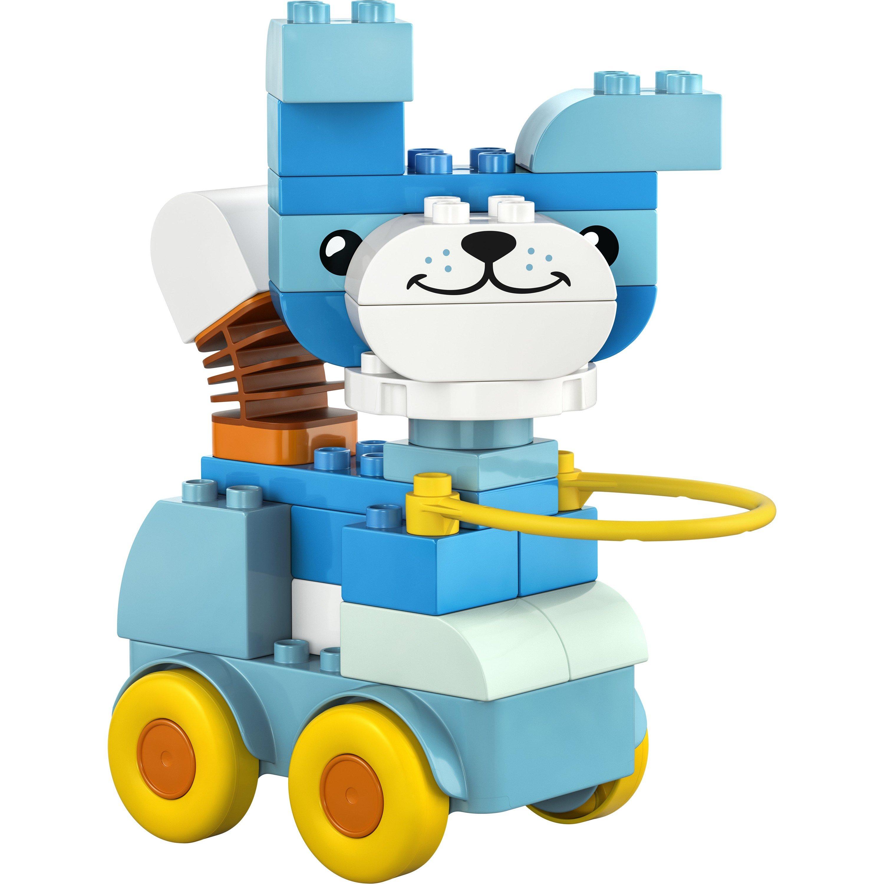 Anmal on Wheels - LEGO - LEGO® DUPLO® Town 3in1 Animals on Wheels Building Toy for Imaginative Play 10448 - 13