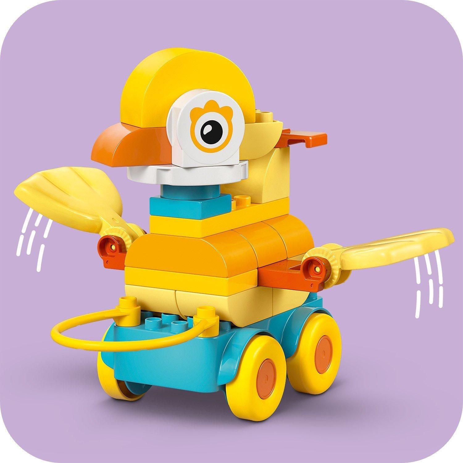 Anmal on Wheels - LEGO - LEGO® DUPLO® Town 3in1 Animals on Wheels Building Toy for Imaginative Play 10448 - 10