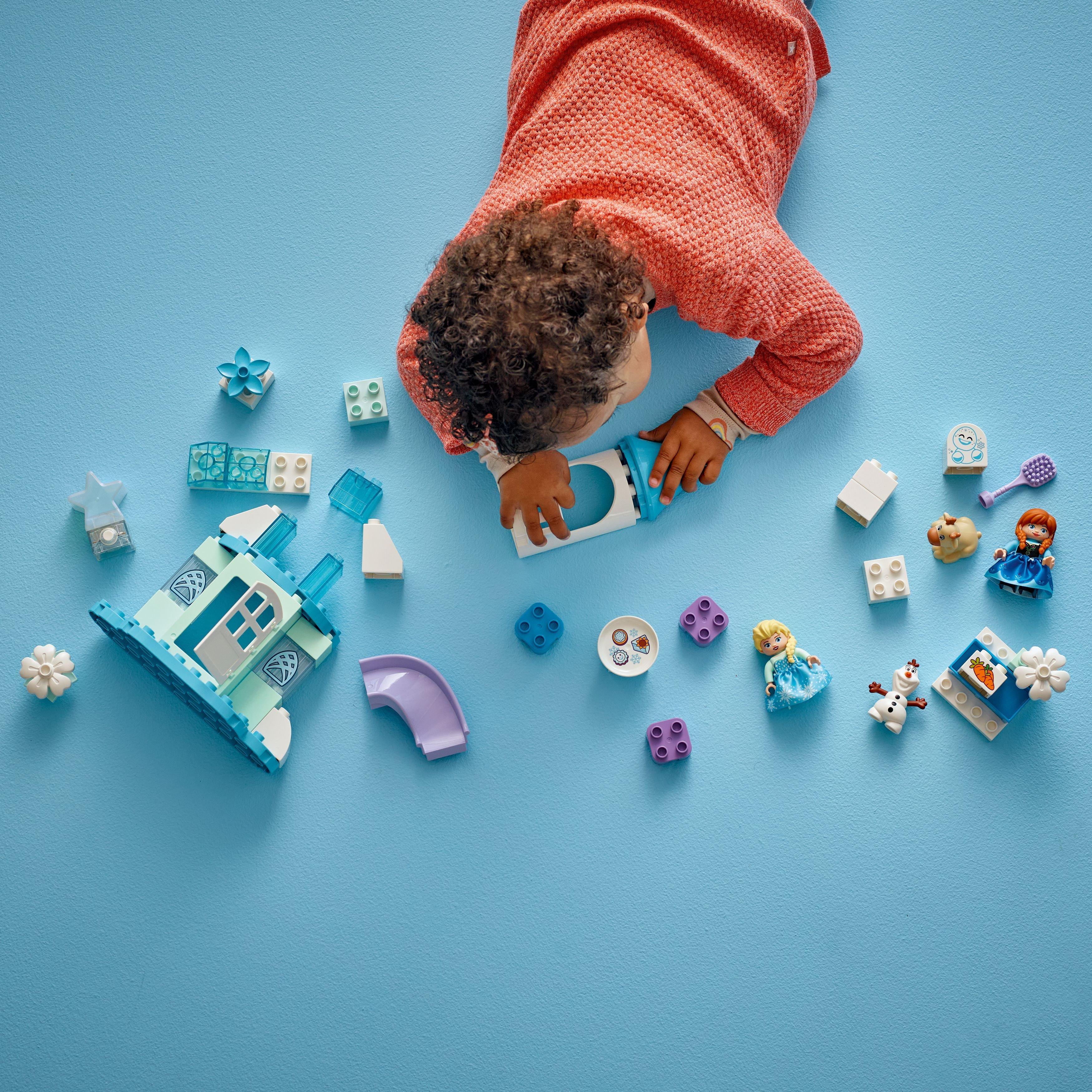 Frozen Castle - LEGO - LEGO® DUPLO® Disney Anna and Elsa’s Frozen Castle Party Buildable Toddler Toy 10455 - 2