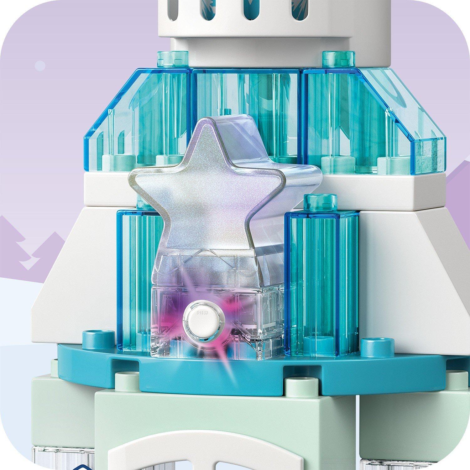 Frozen Castle - LEGO - LEGO® DUPLO® Disney Anna and Elsa’s Frozen Castle Party Buildable Toddler Toy 10455 - 12