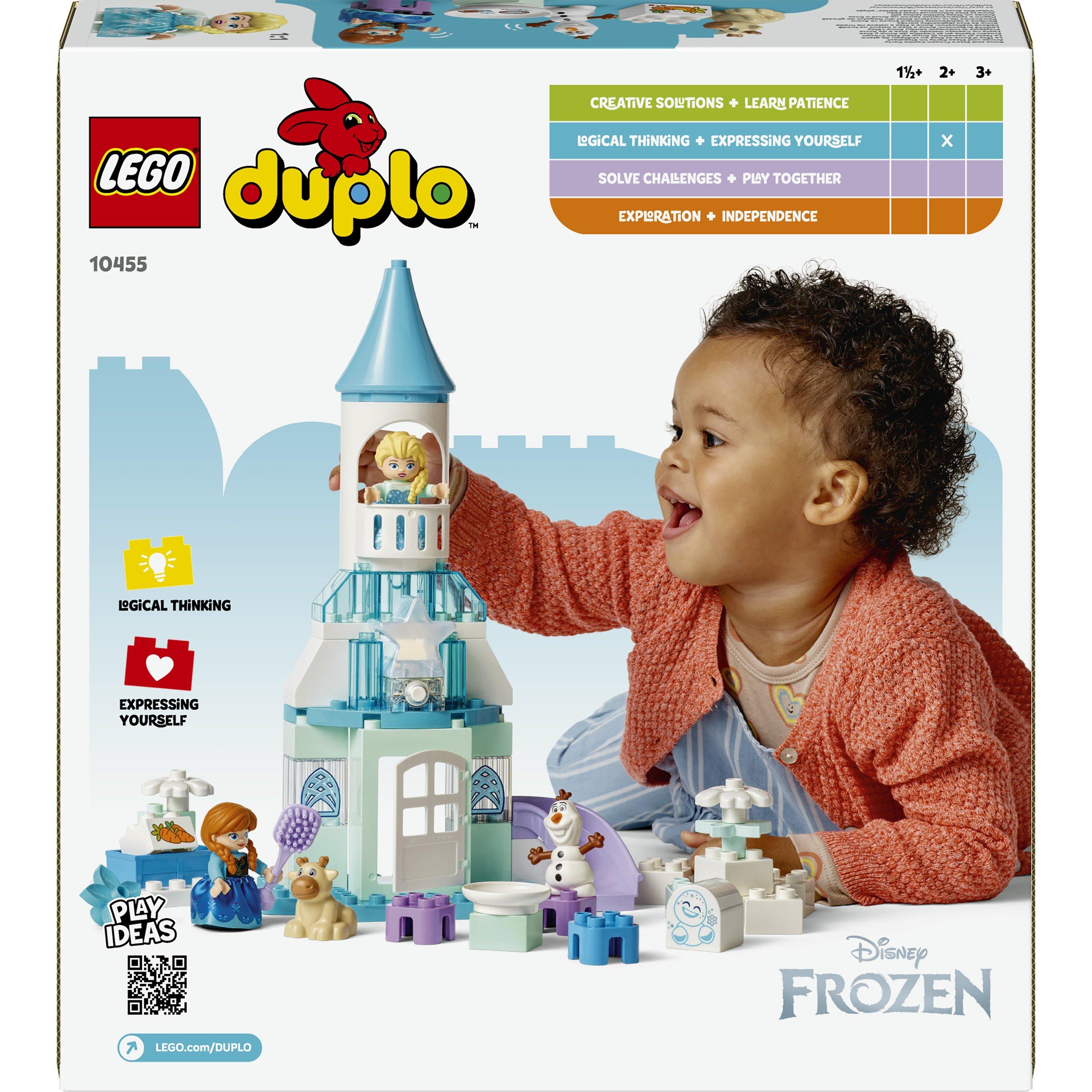 Frozen Castle - LEGO - LEGO® DUPLO® Disney Anna and Elsa’s Frozen Castle Party Buildable Toddler Toy 10455 - 9