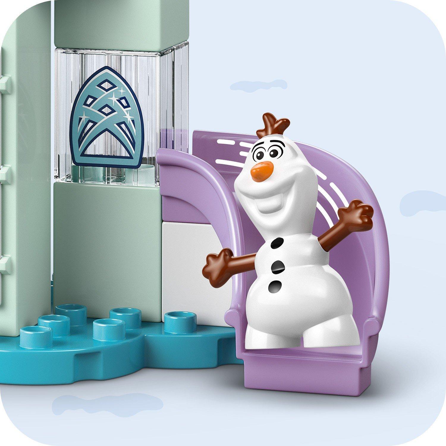 Frozen Castle - LEGO - LEGO® DUPLO® Disney Anna and Elsa’s Frozen Castle Party Buildable Toddler Toy 10455 - 10