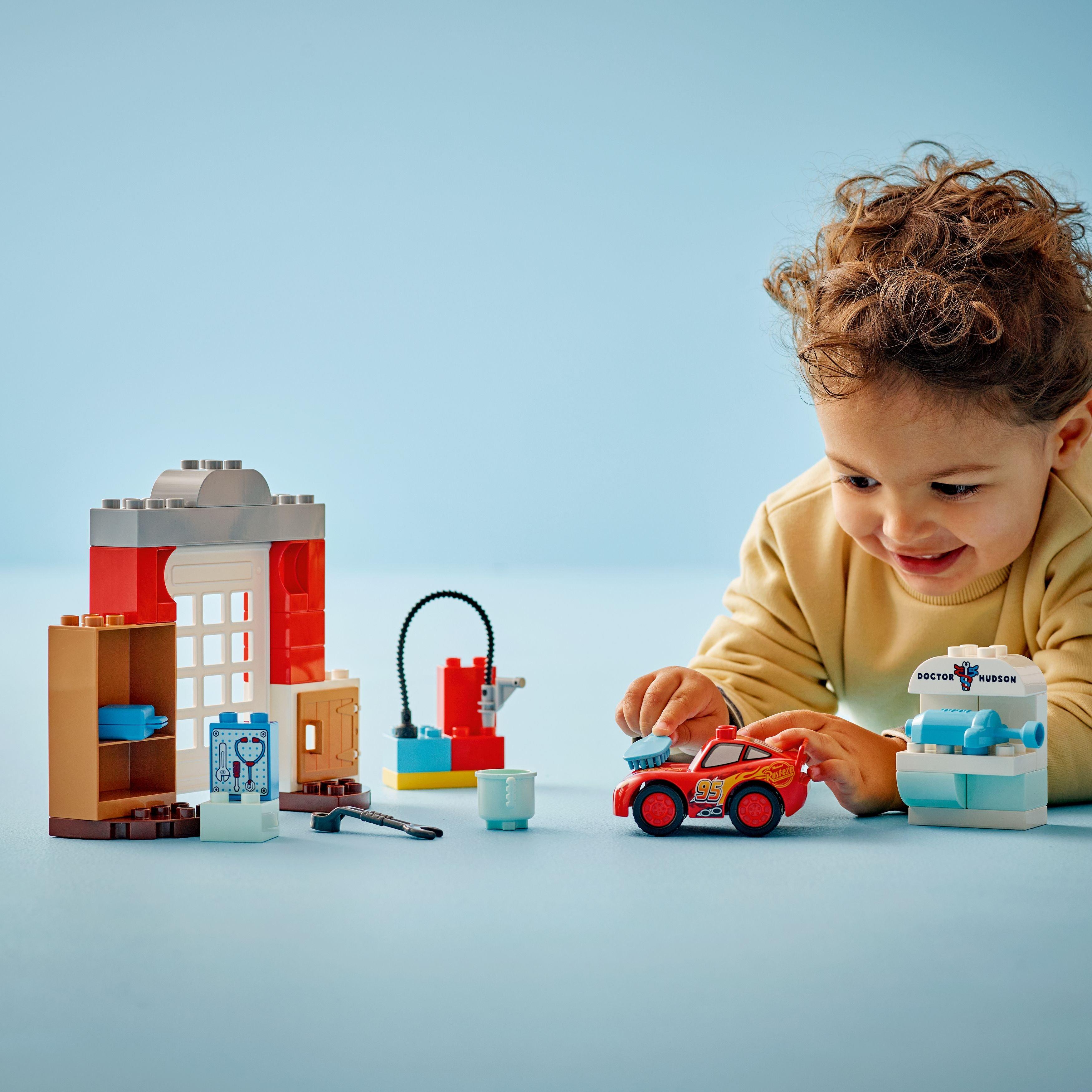 LEGO | LEGO® DUPLO® Disney and Pixar Cars McQueen's Visit to Doc's Garage  10456 | Lego | Sports Direct