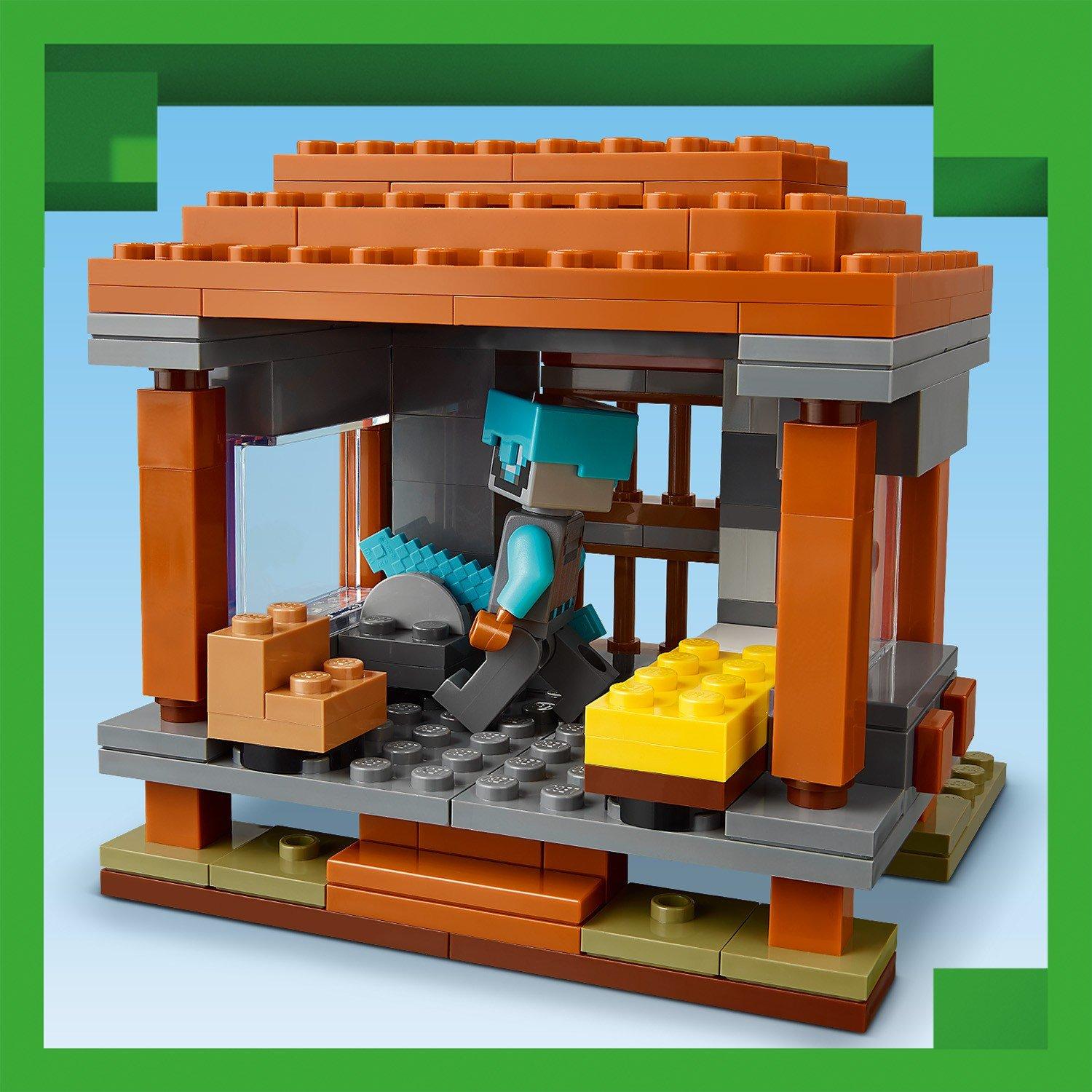 Pillage Outpost - LEGO - LEGO® Minecraft® The Pillager Outpost and Ravager Gamer Building Toy Gift 21278 - 12