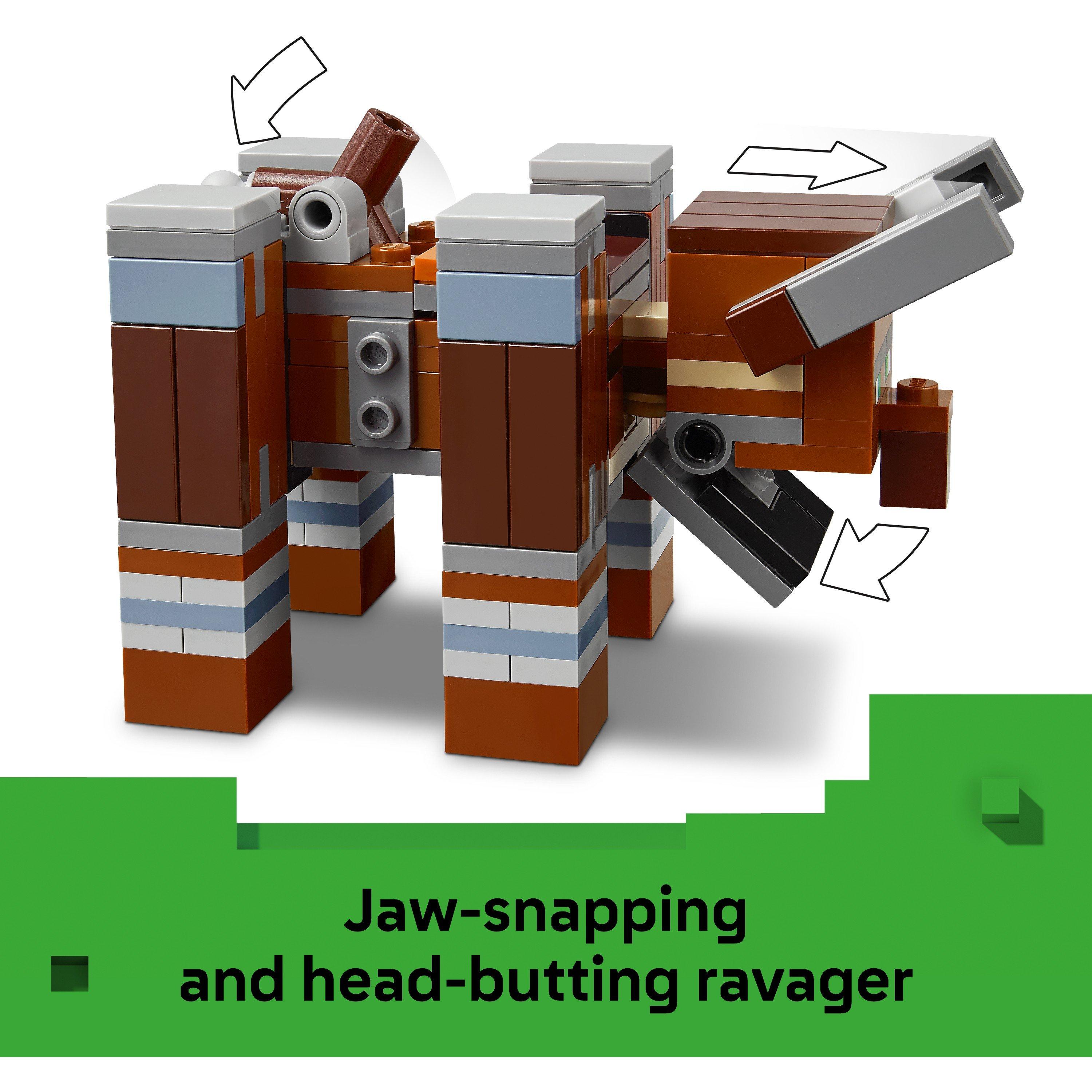 Pillage Outpost - LEGO - LEGO® Minecraft® The Pillager Outpost and Ravager Gamer Building Toy Gift 21278 - 4